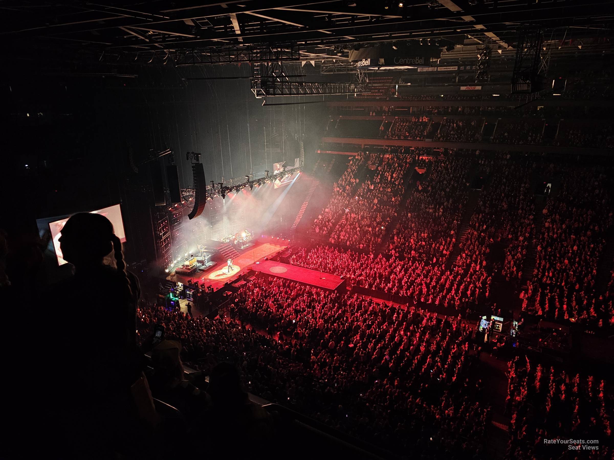 section 335, row cc seat view  for concert - bell centre