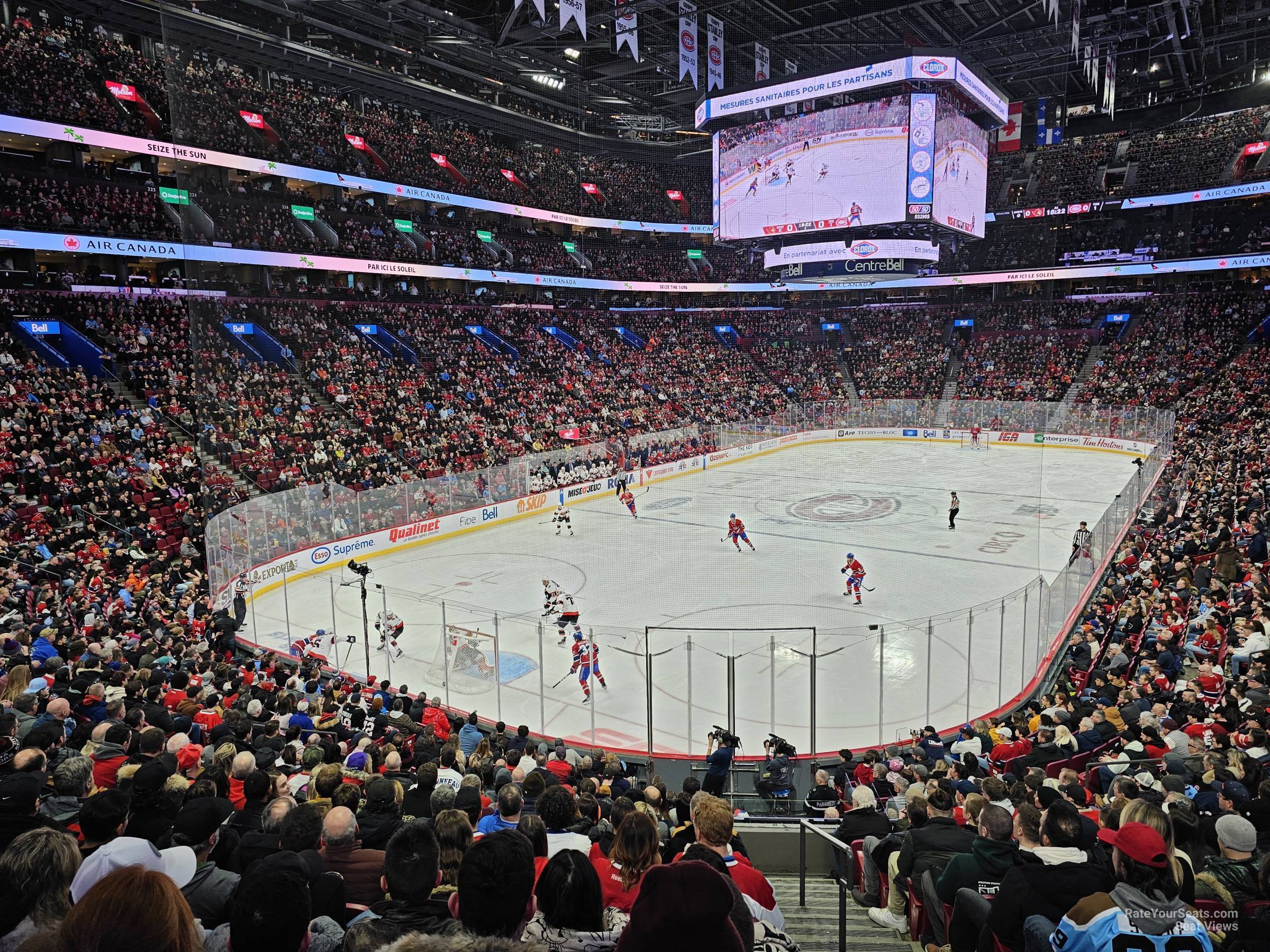 section 118, row n seat view  for hockey - bell centre