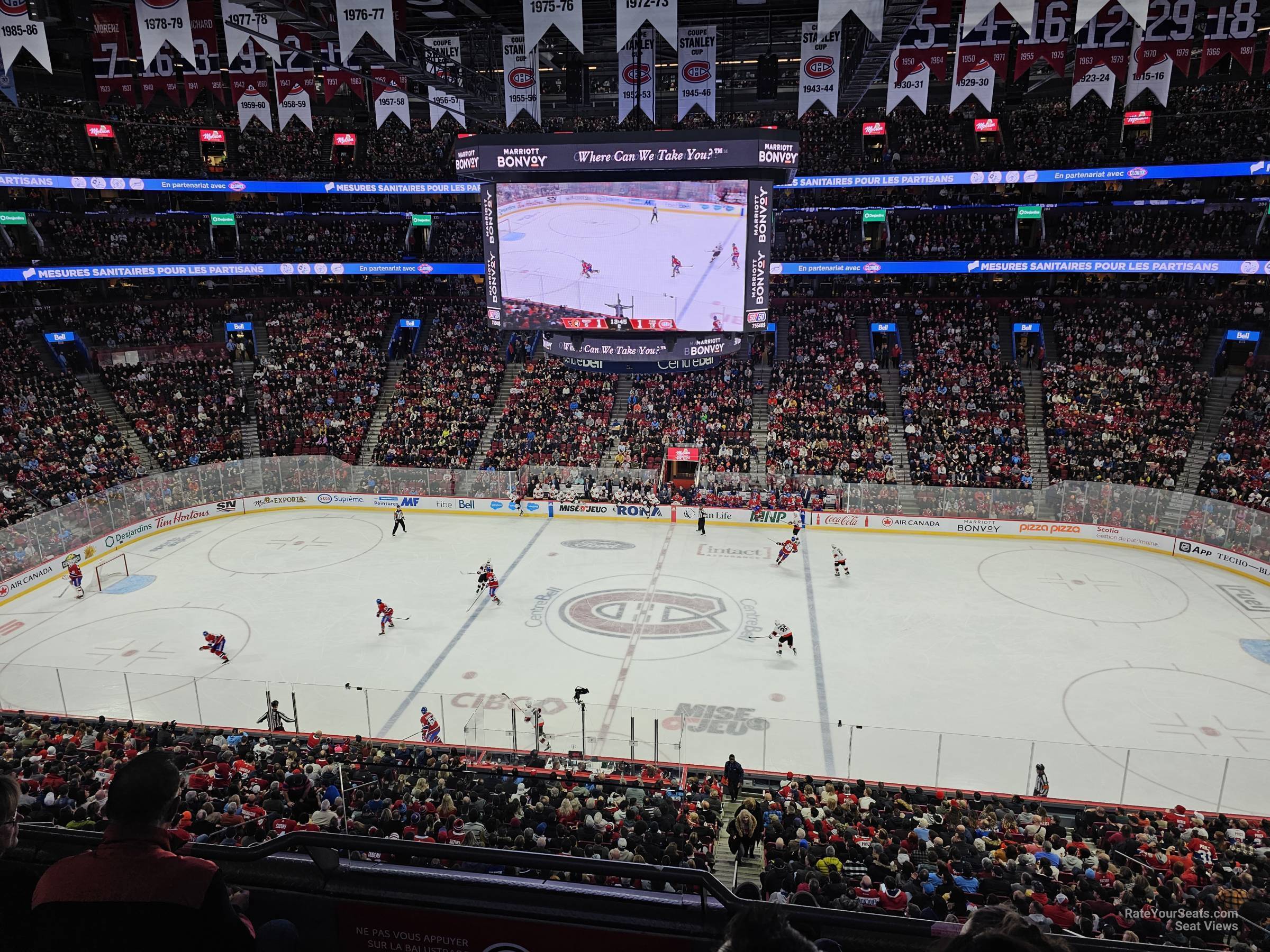 section 212, row cc seat view  for hockey - bell centre