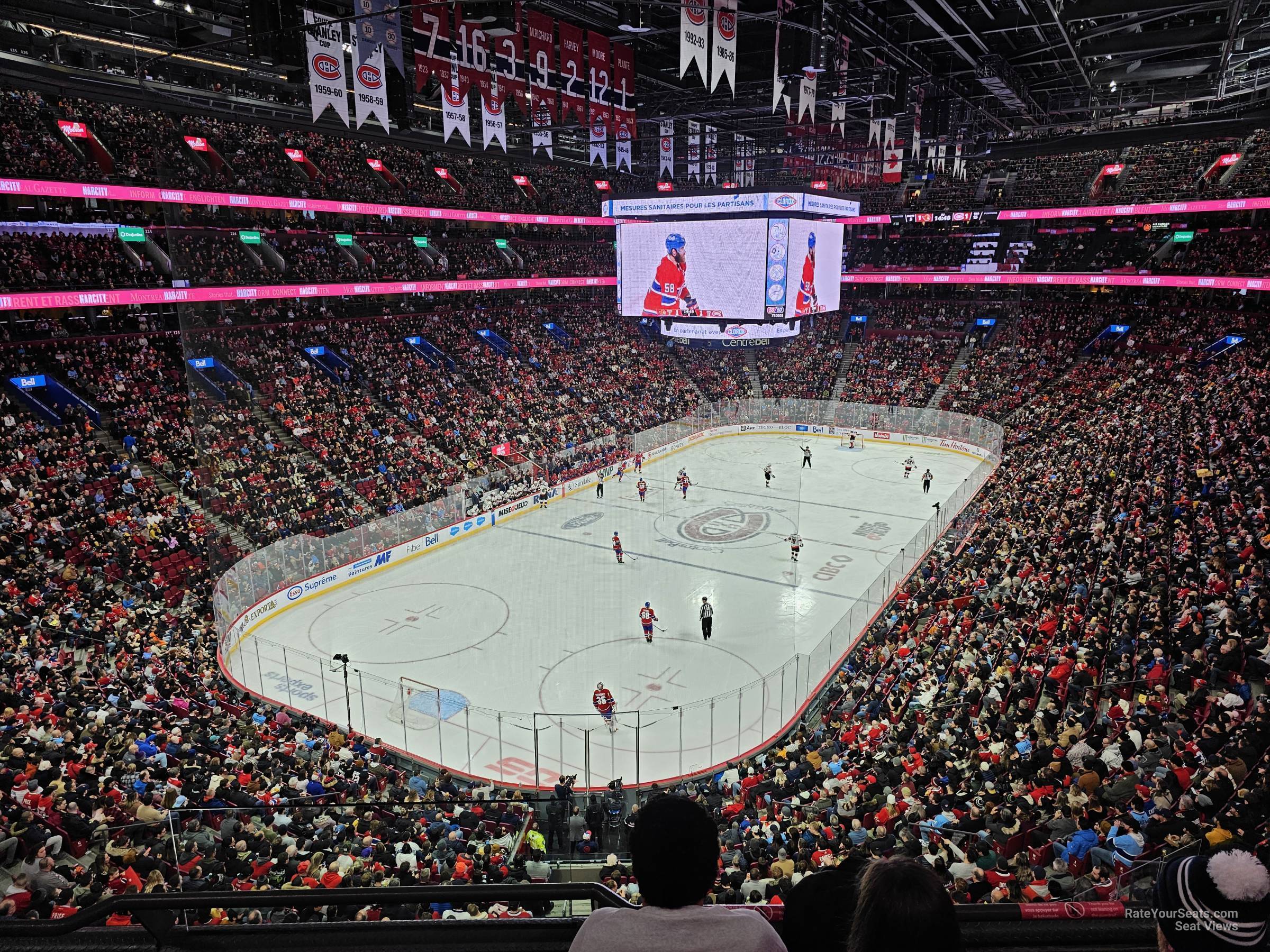 section 217, row cc seat view  for hockey - bell centre