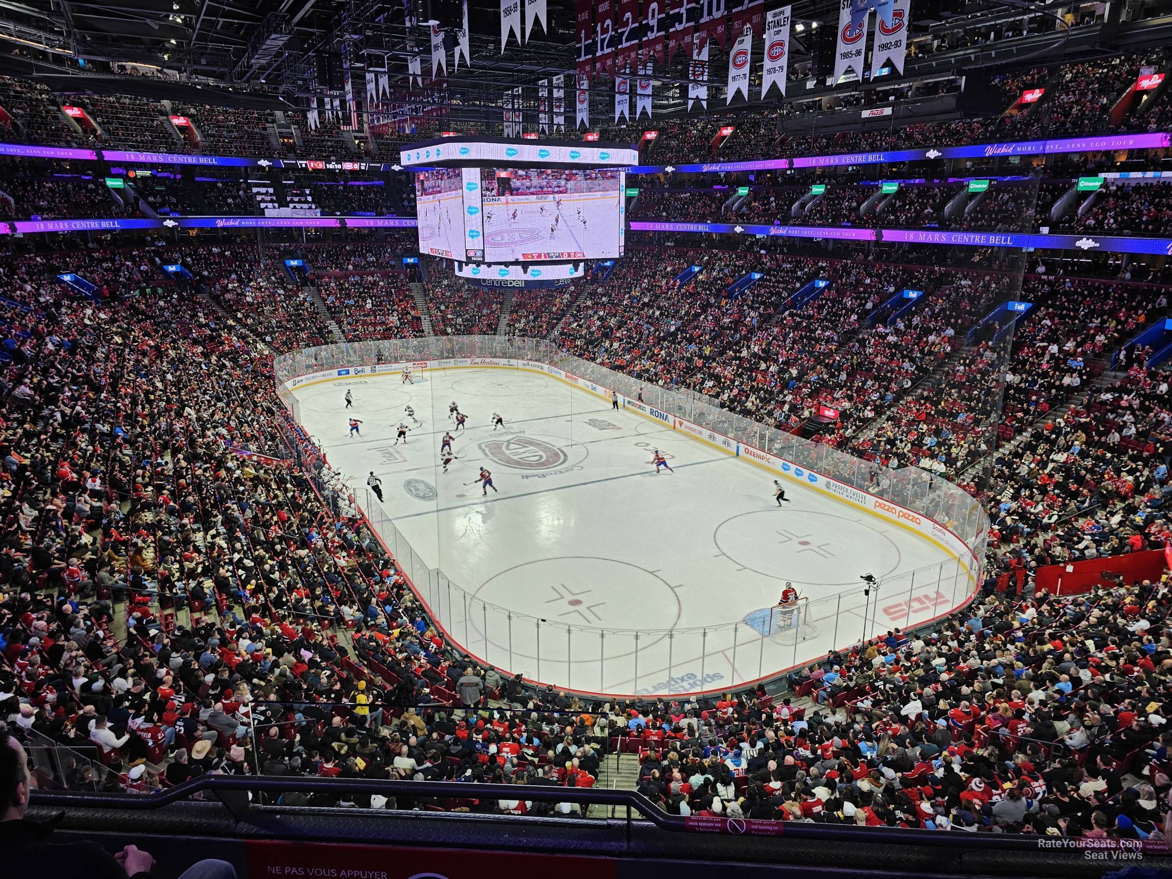 section 220, row cc seat view  for hockey - bell centre