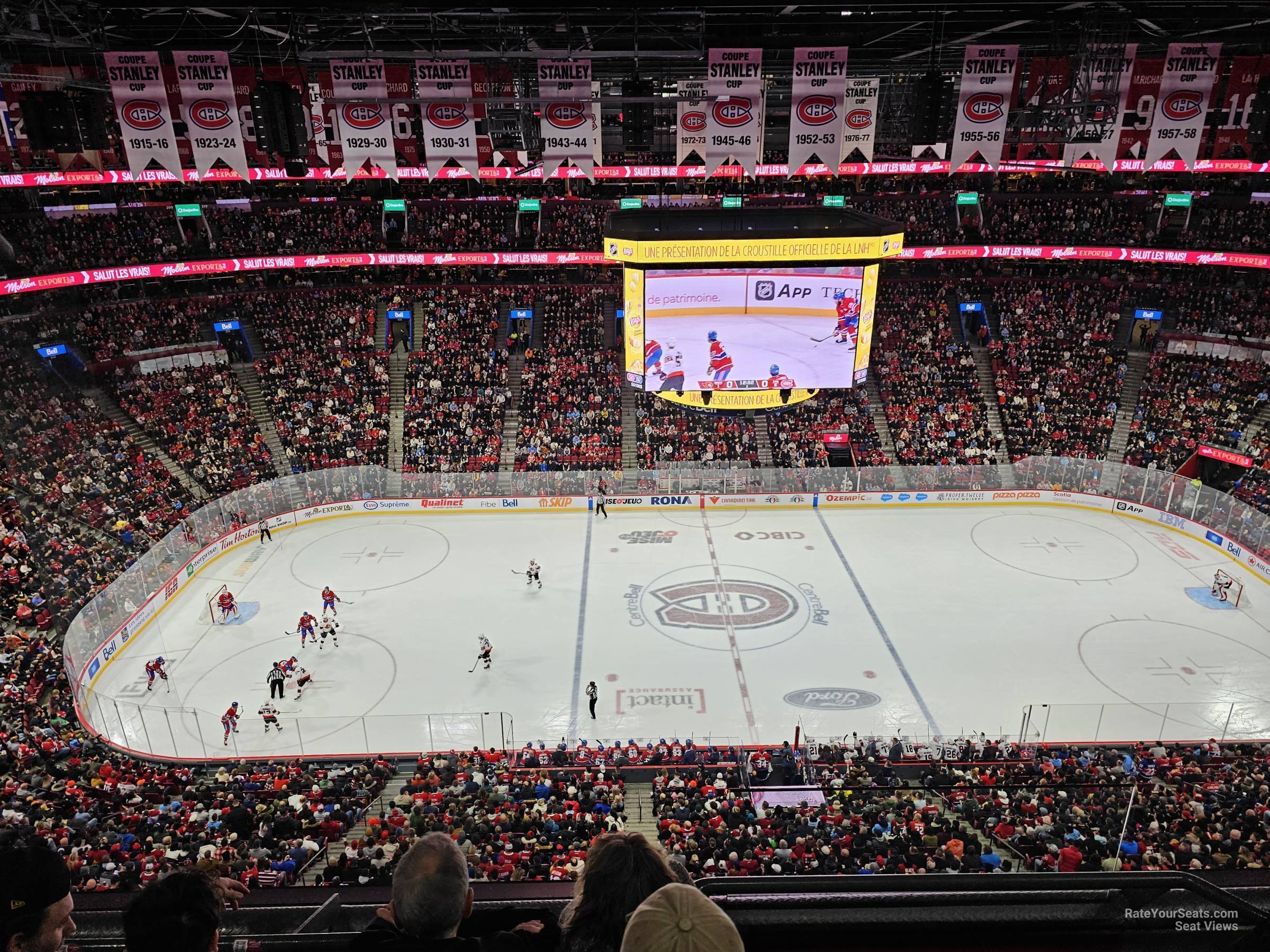 section 302, row cc seat view  for hockey - bell centre