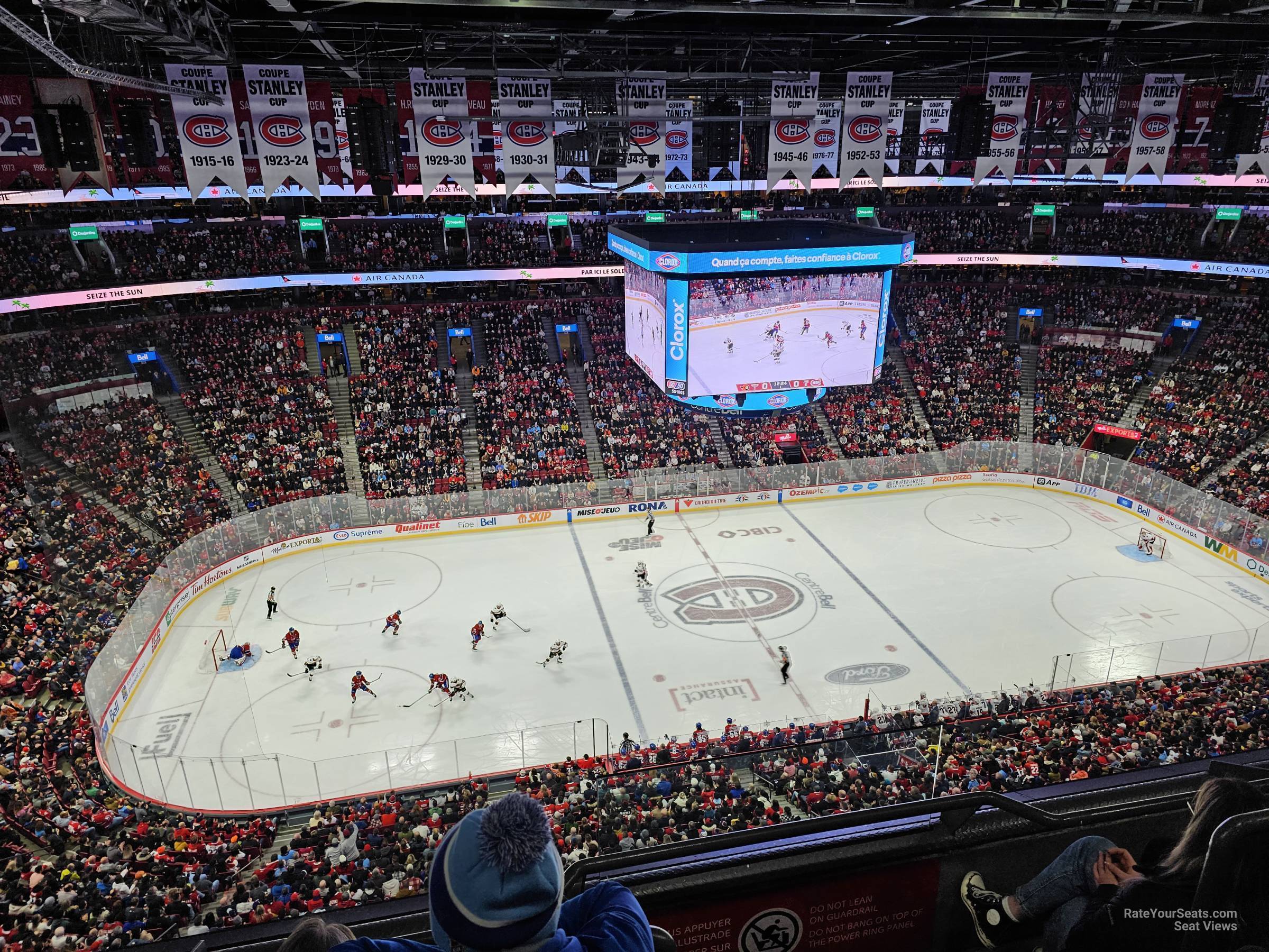section 303, row cc seat view  for hockey - bell centre