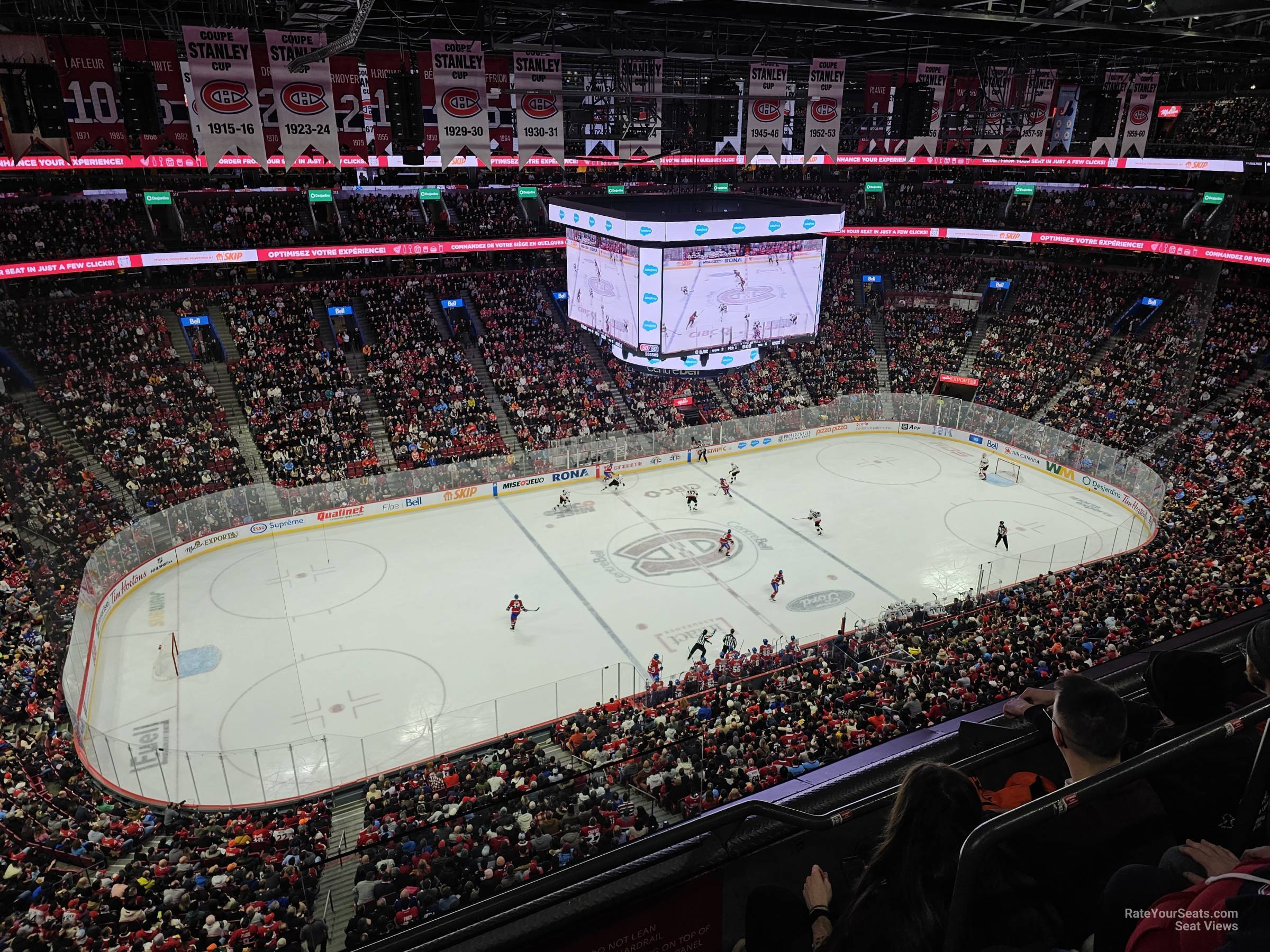 section 304, row cc seat view  for hockey - bell centre