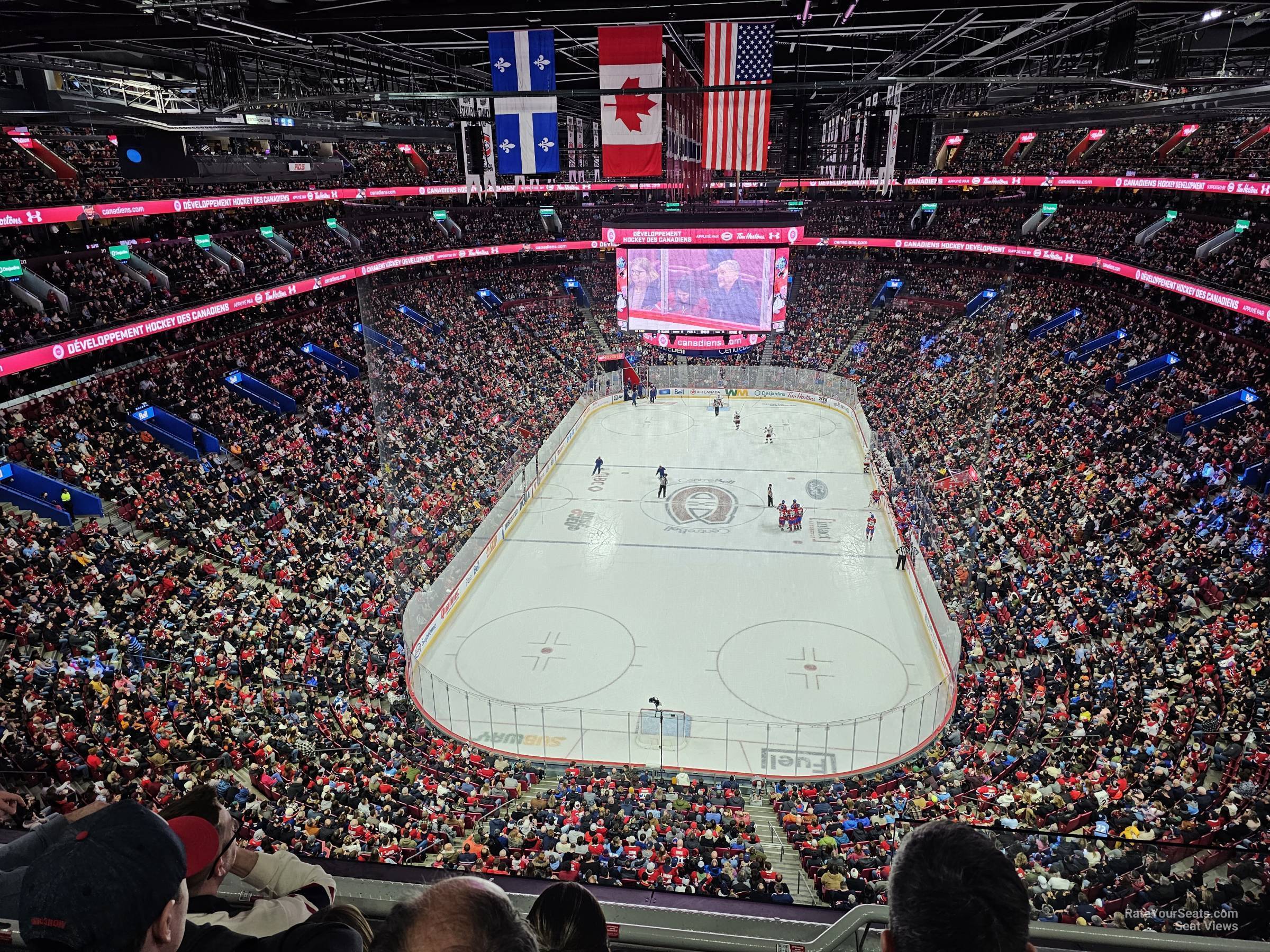 section 310, row cc seat view  for hockey - bell centre