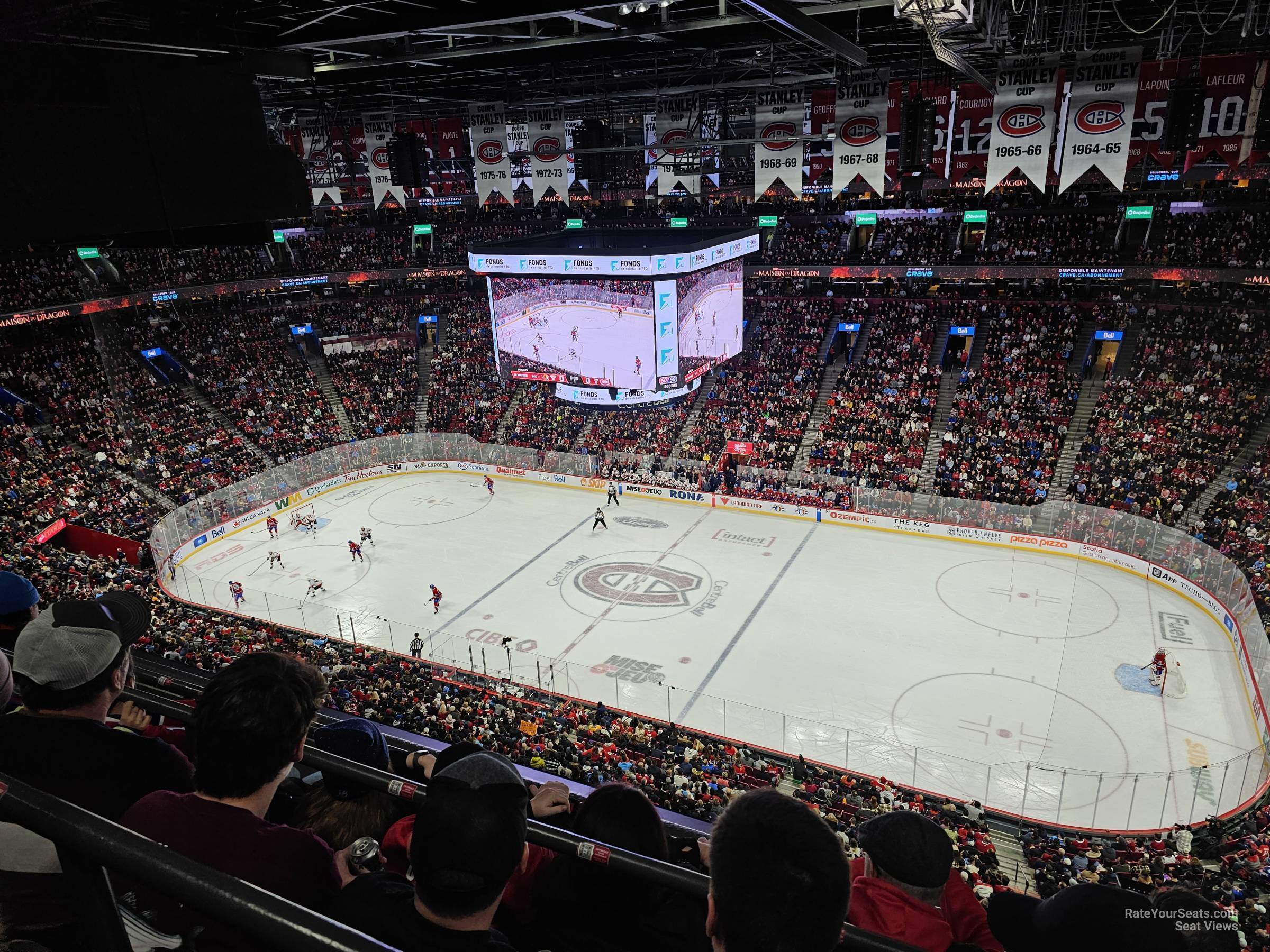 section 317, row cc seat view  for hockey - bell centre