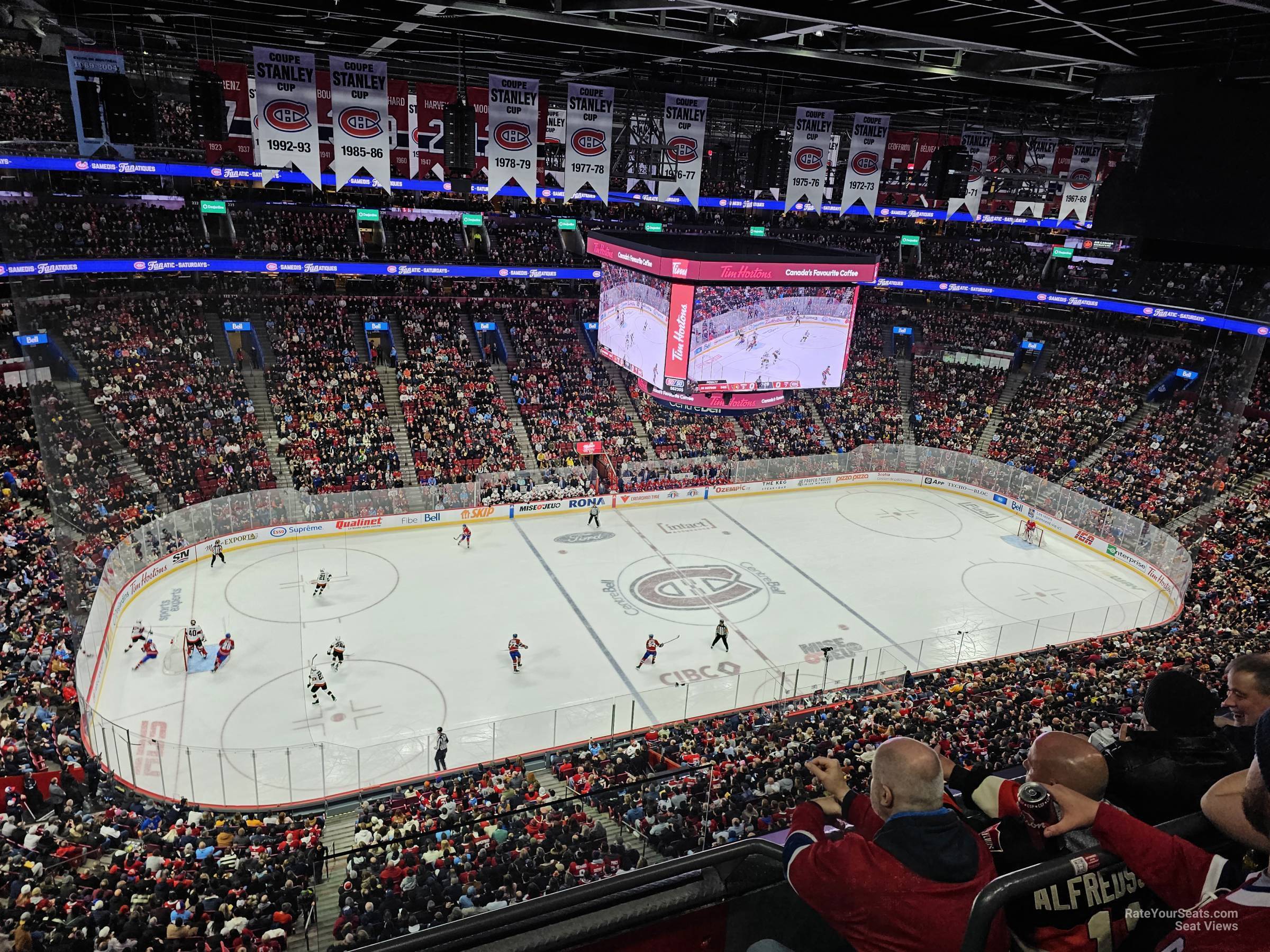 section 322, row cc seat view  for hockey - bell centre