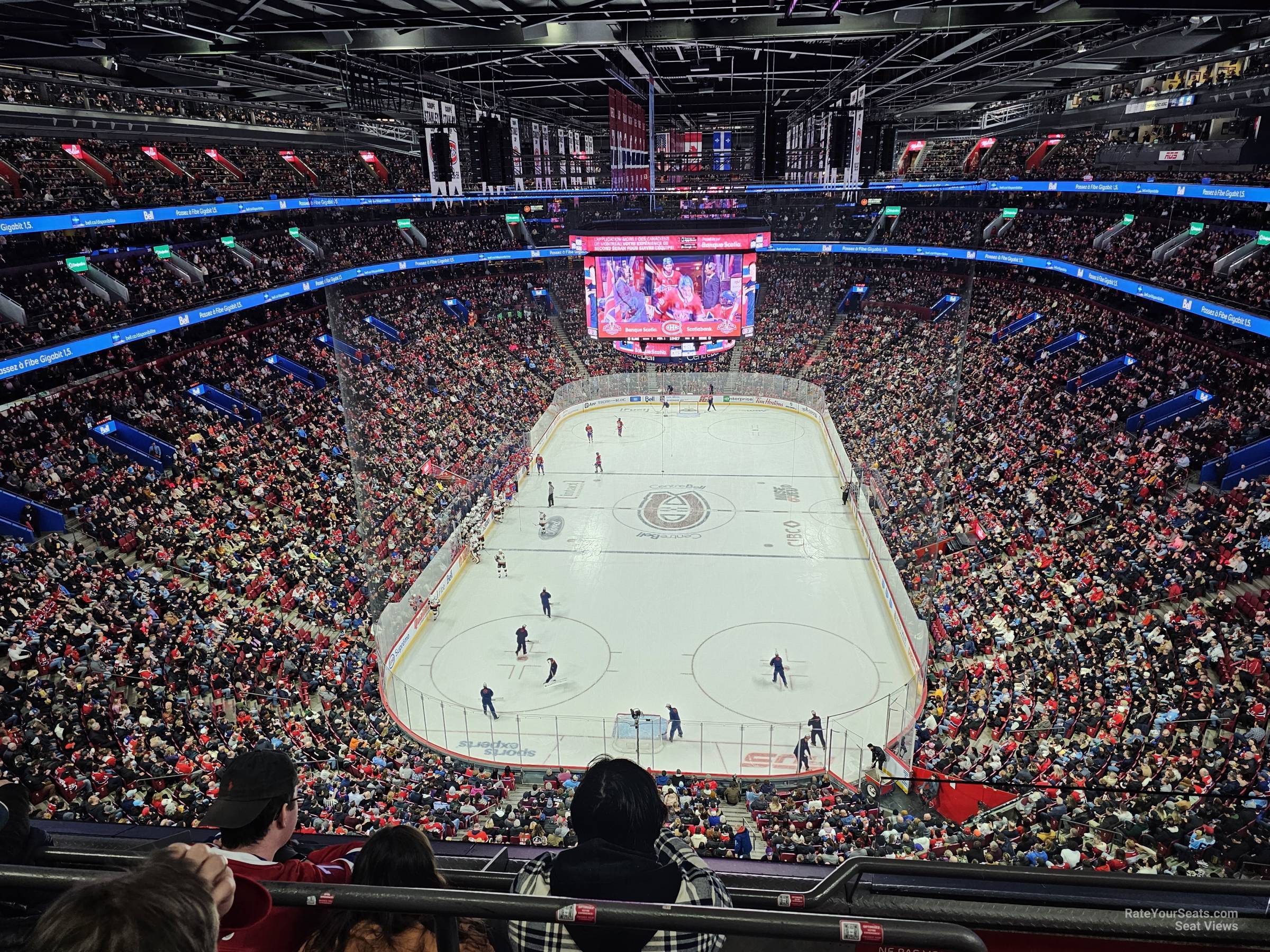 section 328, row cc seat view  for hockey - bell centre