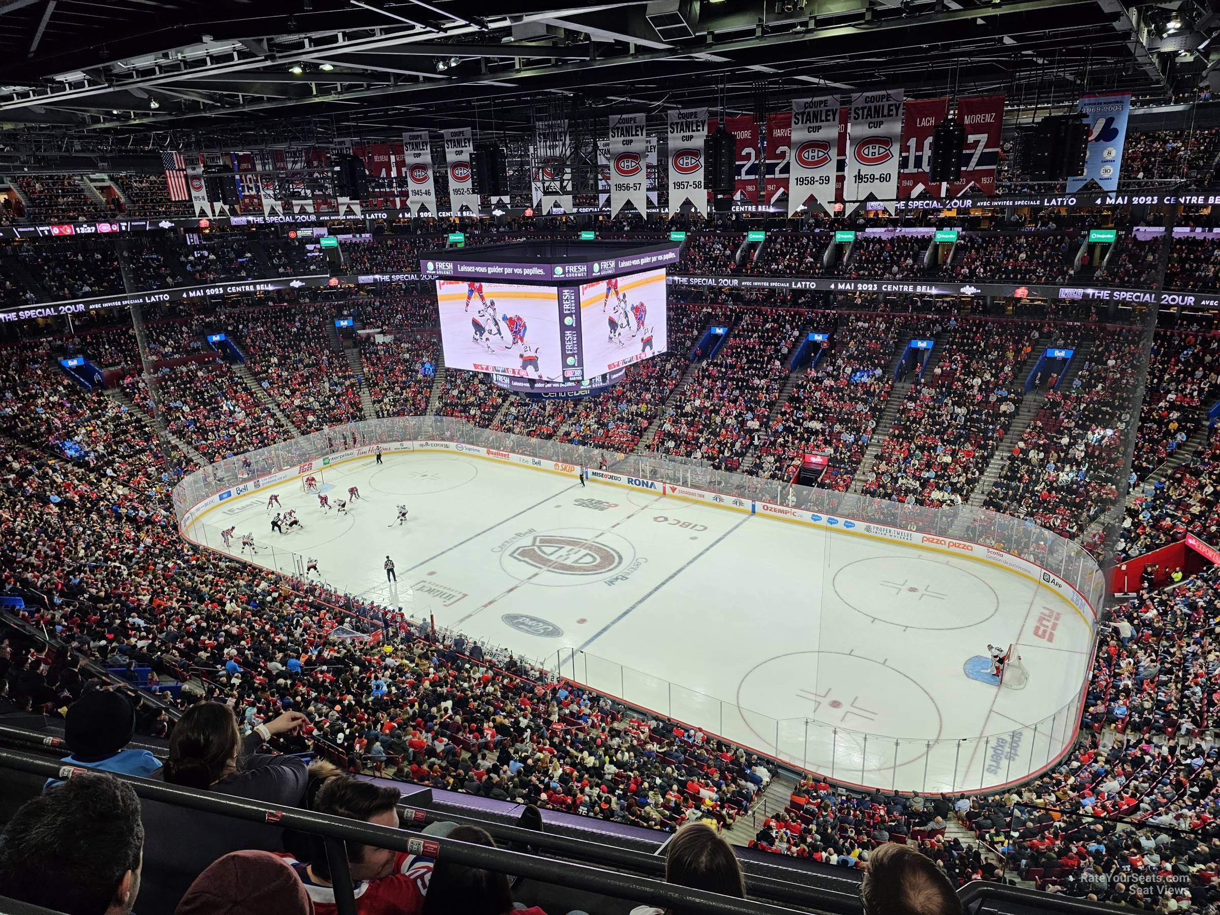 section 334, row cc seat view  for hockey - bell centre