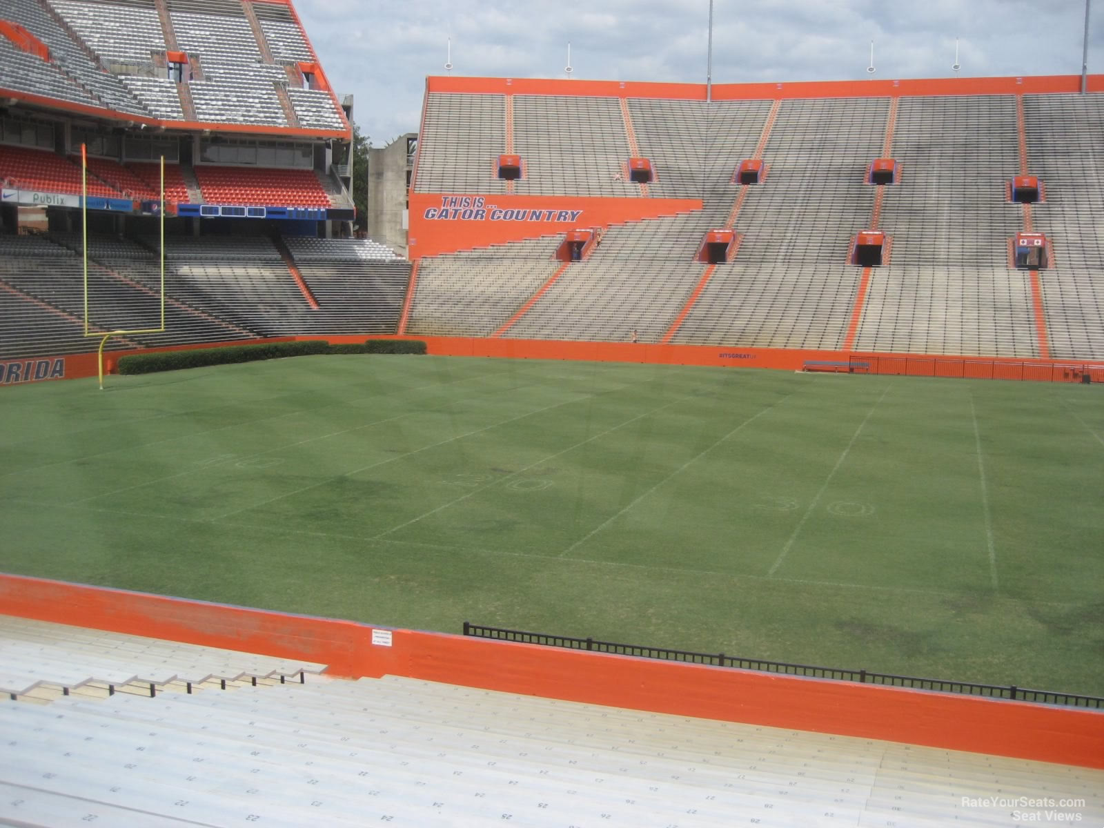 section 12, row 32 seat view  - ben hill griffin stadium