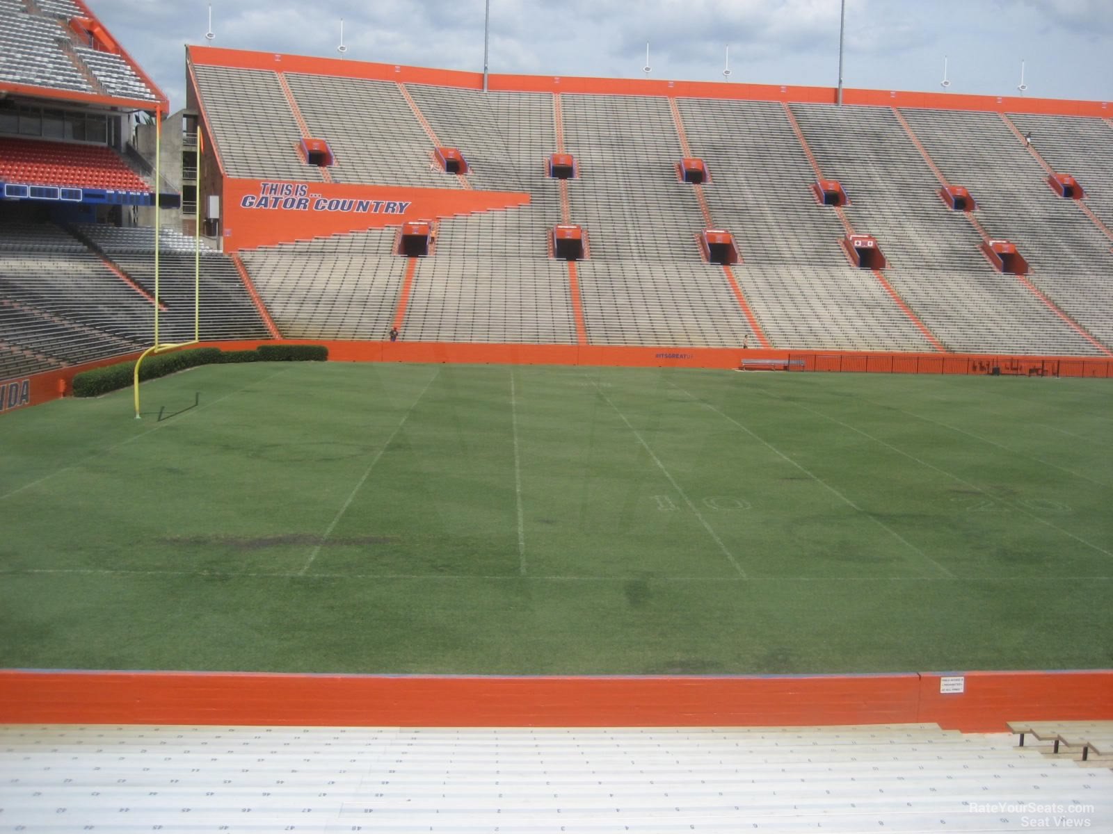 section 14, row 32 seat view  - ben hill griffin stadium