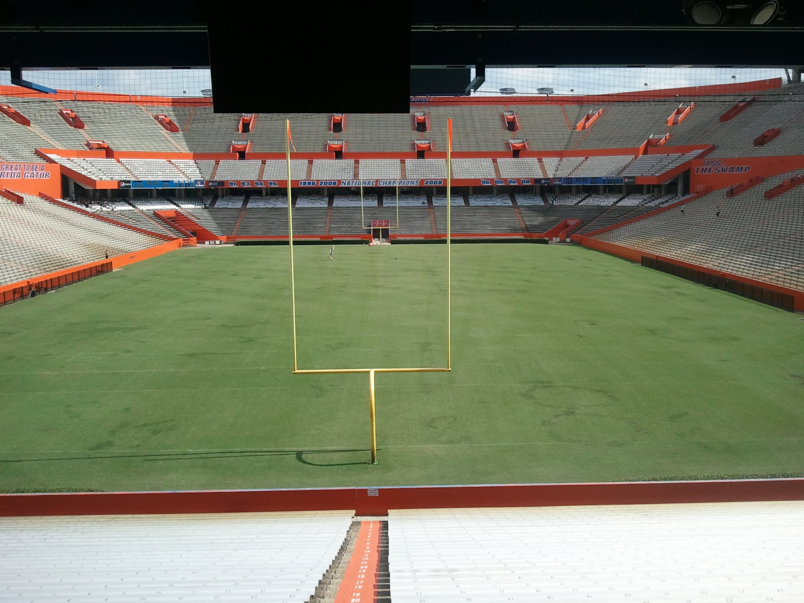 section 23, row 35 seat view  - ben hill griffin stadium