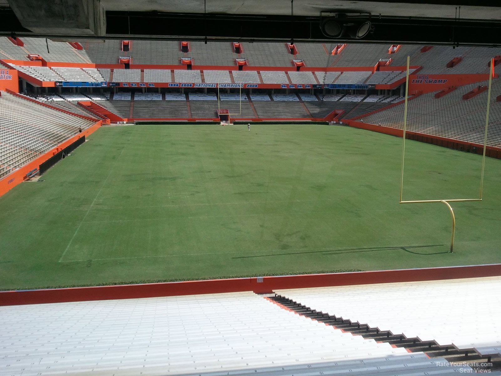 section 24, row 35 seat view  - ben hill griffin stadium