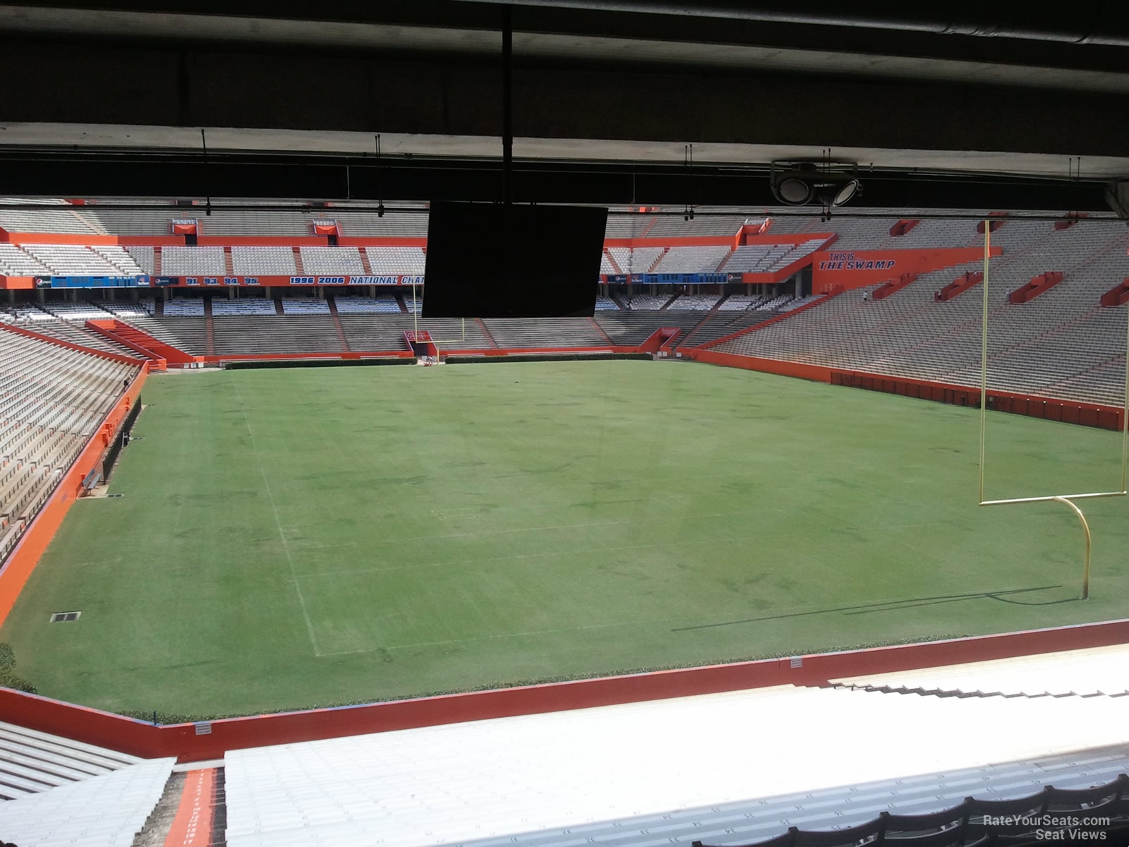 section 25, row 37 seat view  - ben hill griffin stadium