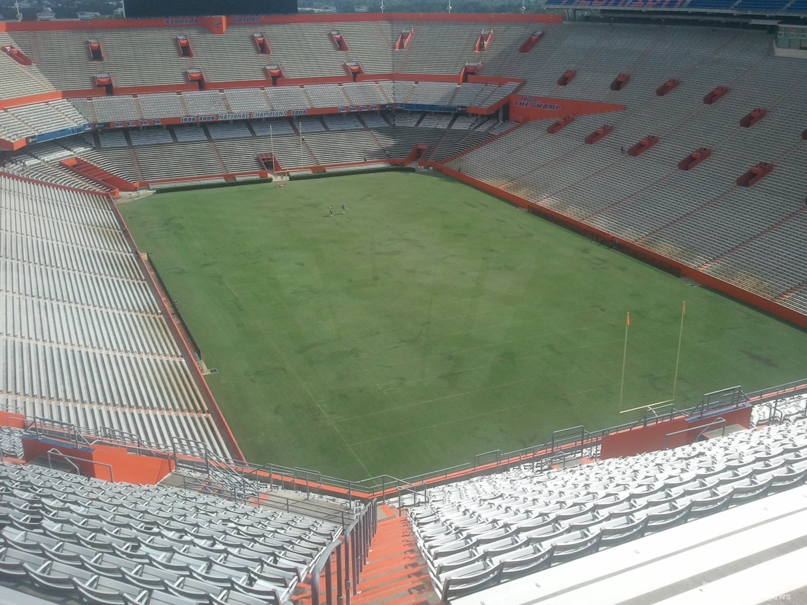 section 326, row 32 seat view  - ben hill griffin stadium