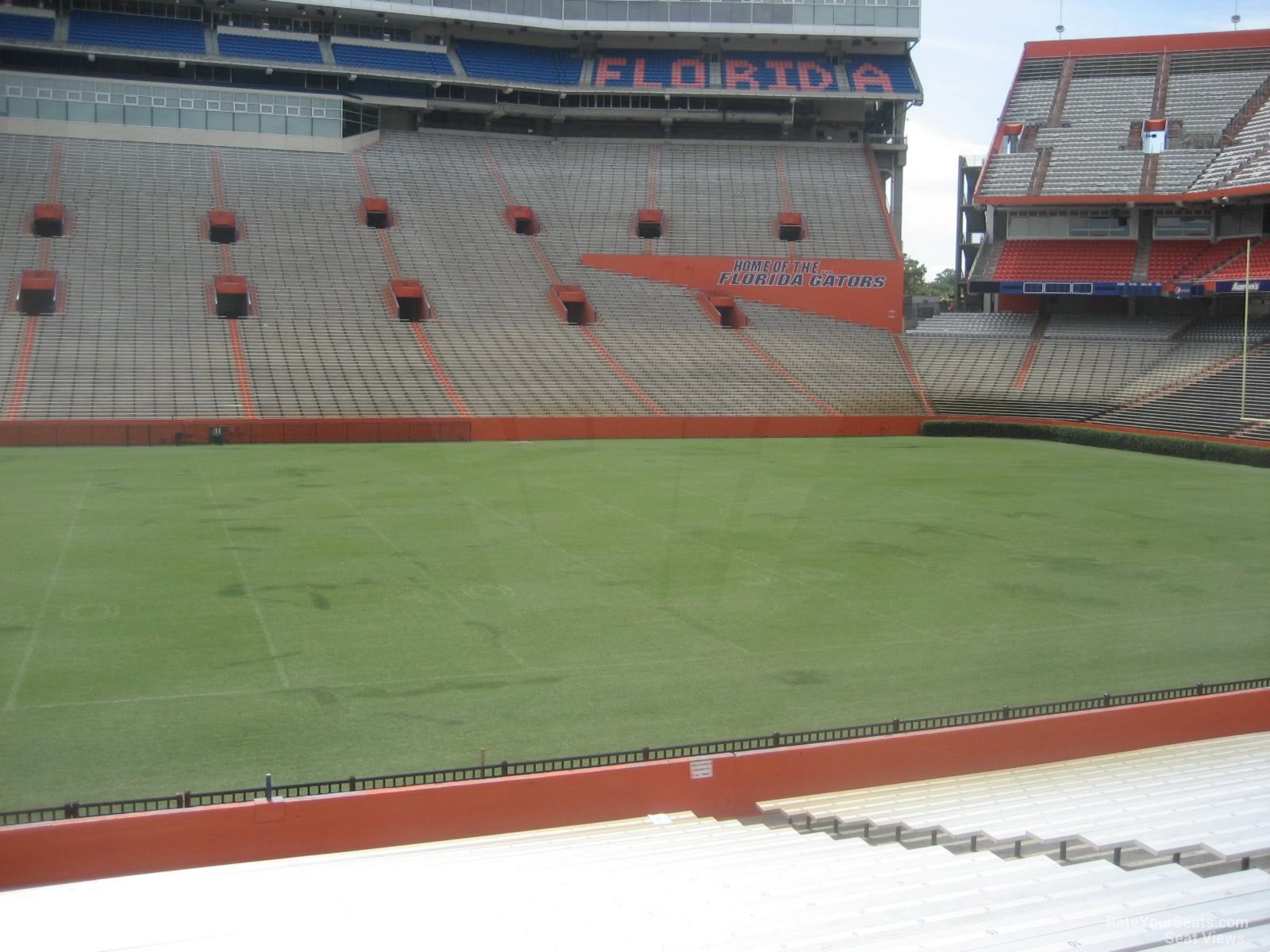 section 36, row 22 seat view  - ben hill griffin stadium