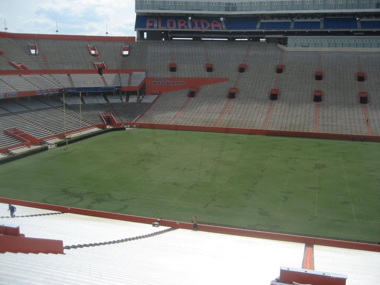 section 37, row 58 seat view  - ben hill griffin stadium