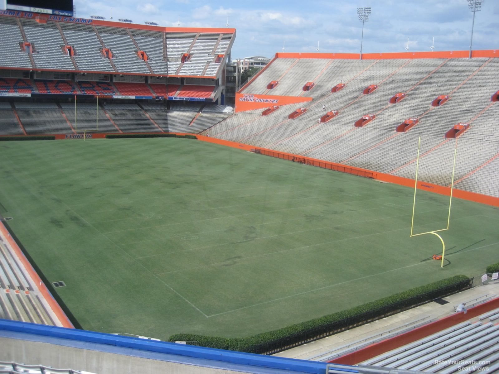 section 63, row 11 seat view  - ben hill griffin stadium