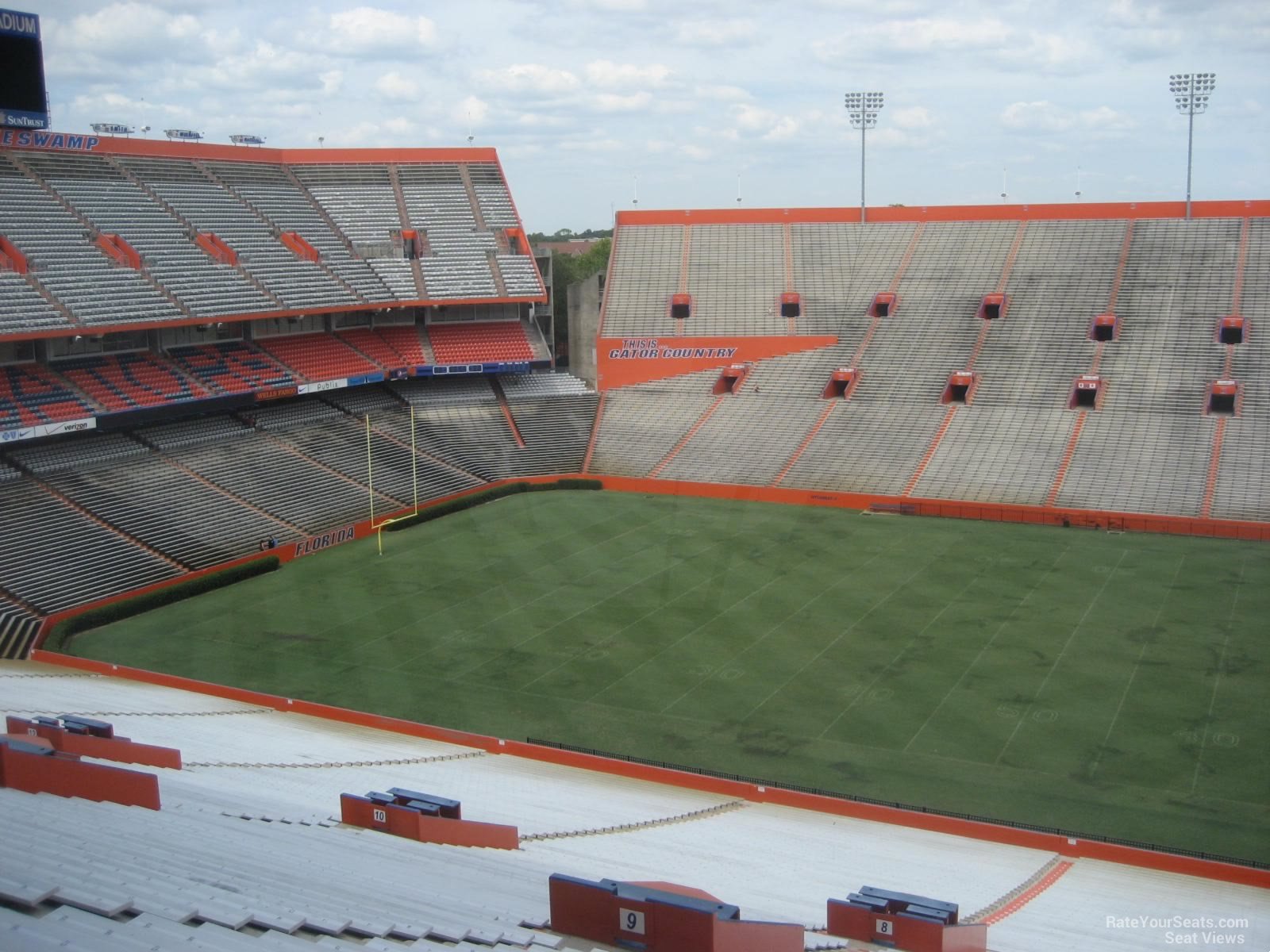 Gator Stadium Seating Chart