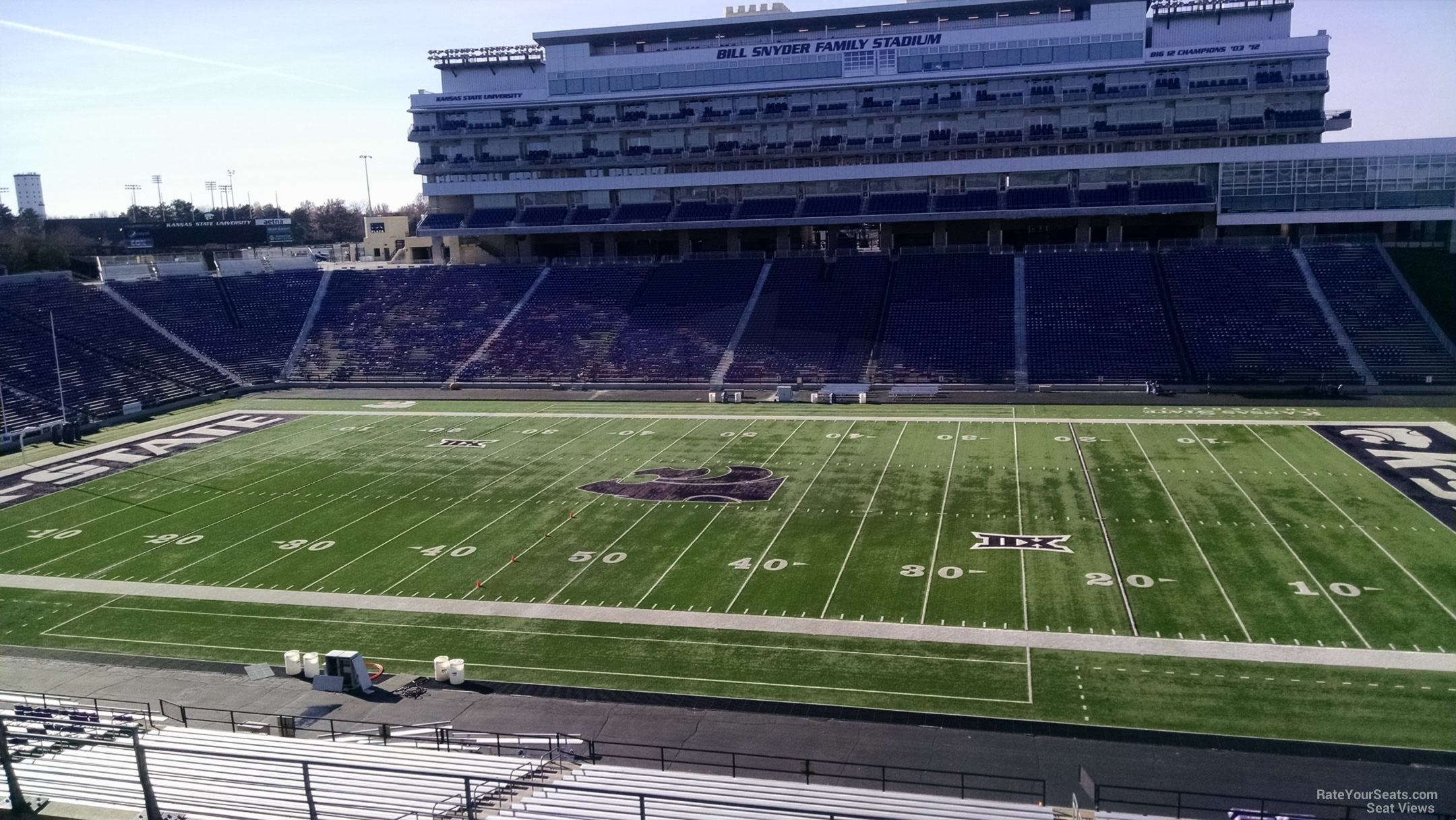 section 229, row 9 seat view  - bill snyder family stadium