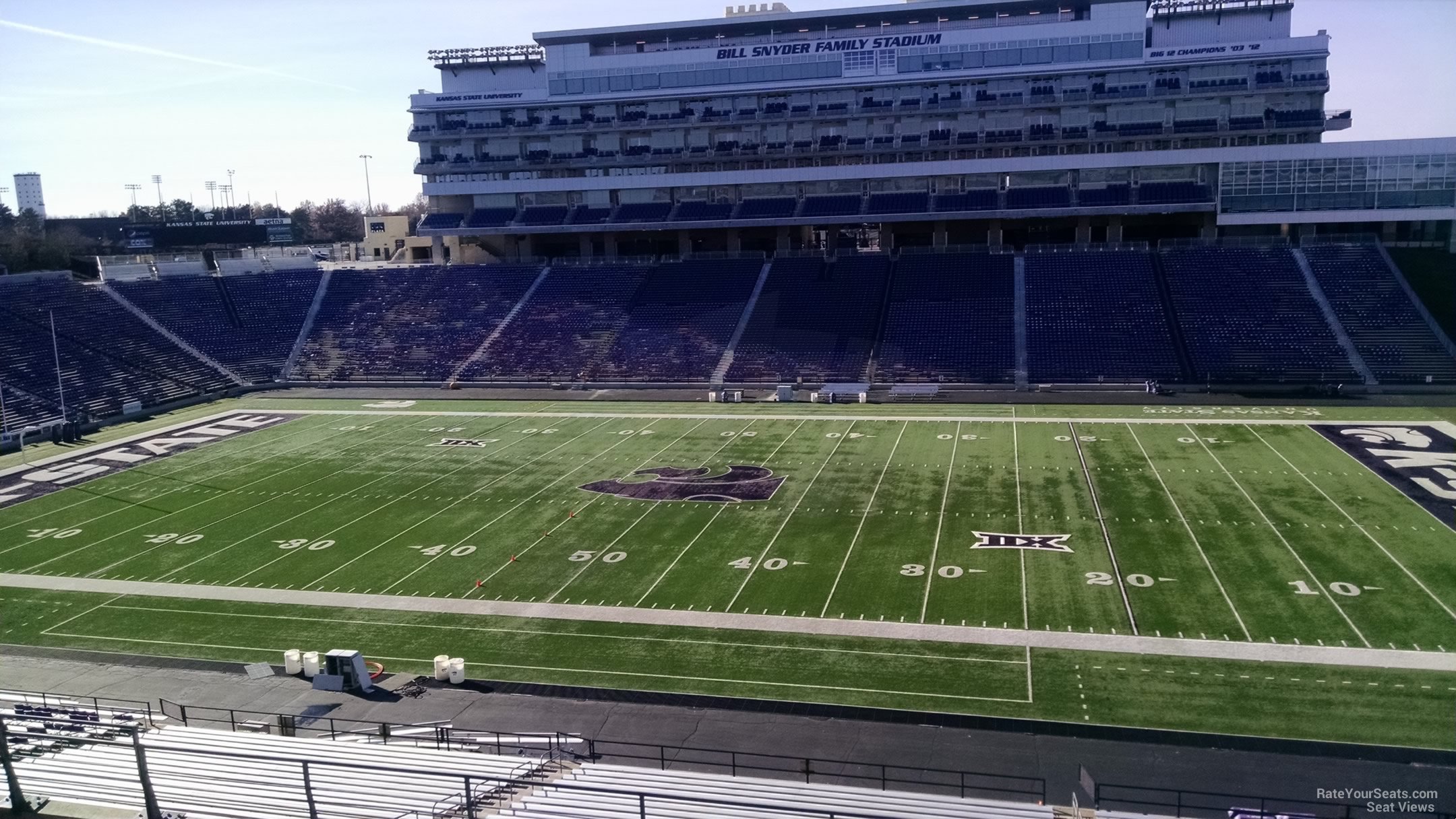 section 229, row 9 seat view  - bill snyder family stadium