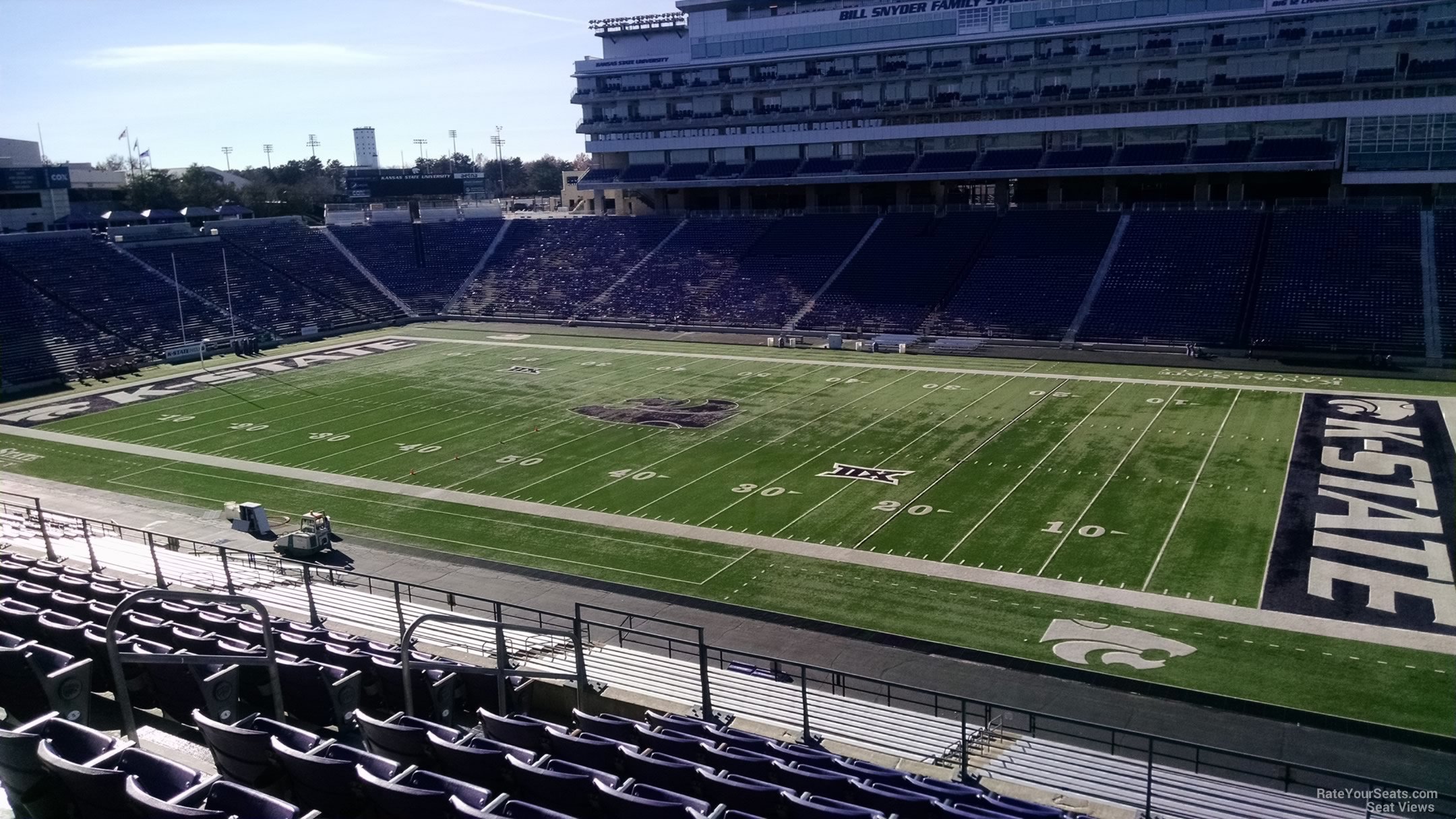 section 232, row 9 seat view  - bill snyder family stadium