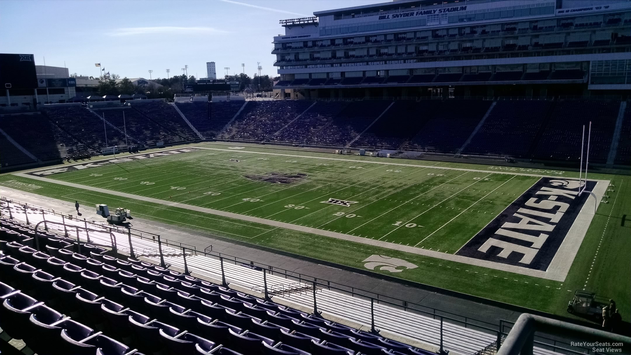 section 234, row 9 seat view  - bill snyder family stadium