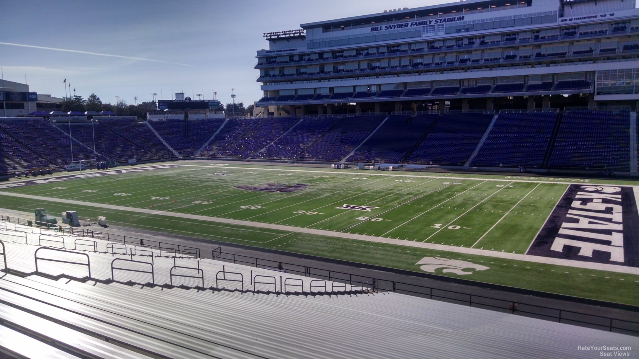 section 27, row 40 seat view  - bill snyder family stadium