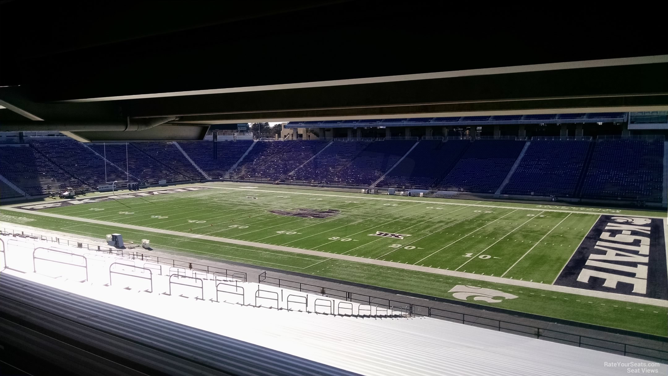 section 27, row 46 seat view  - bill snyder family stadium