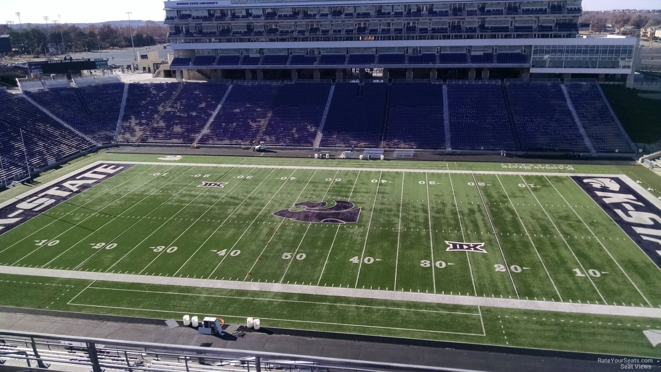 section 426, row 10 seat view  - bill snyder family stadium