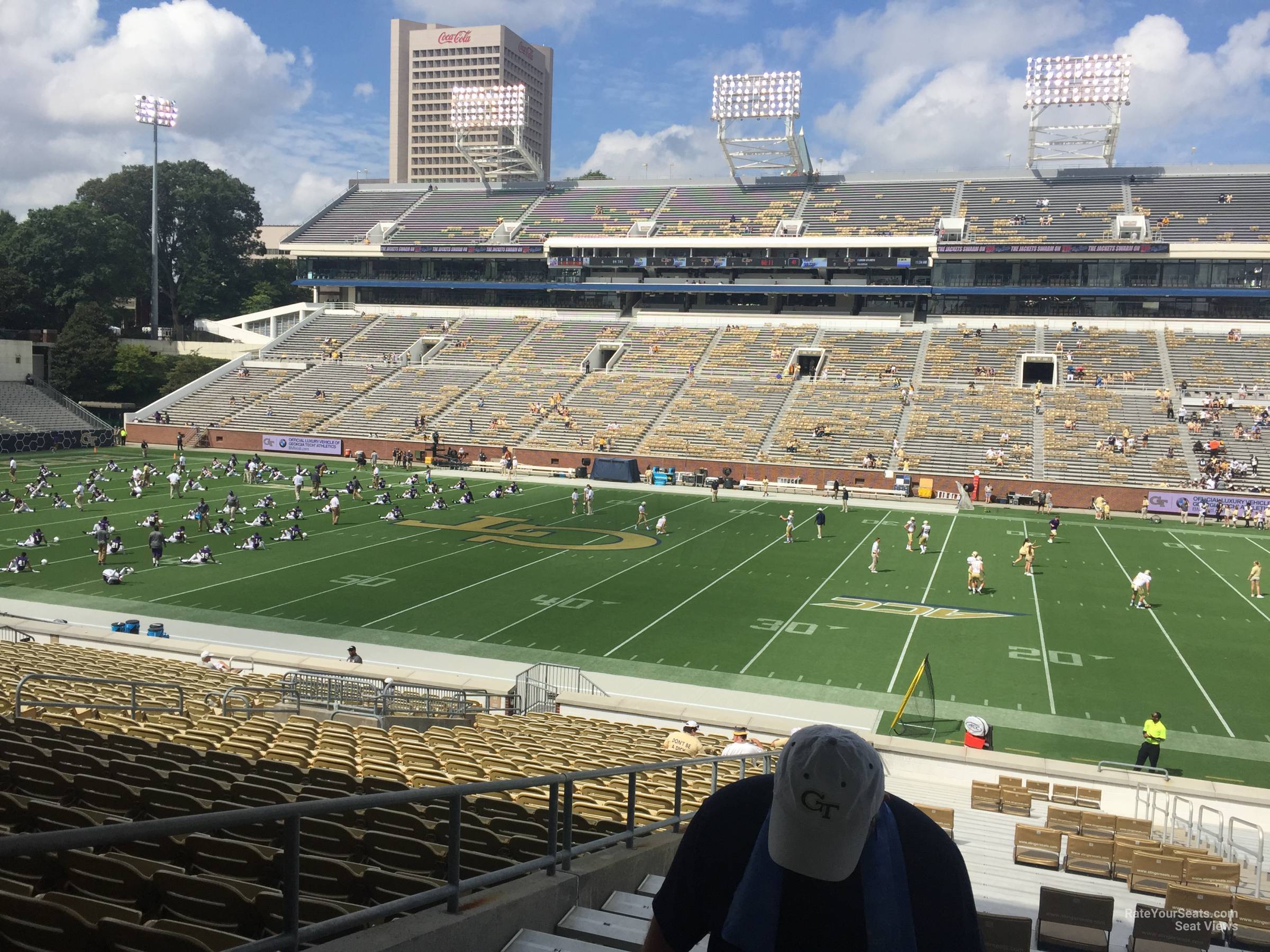 Bobby Dodd Stadium Map Section 124 At Bobby Dodd Stadium - Rateyourseats.com Bobby Dodd Stadium Map Section 124 At Bobby Dodd Stadium - Rateyourseats.com
