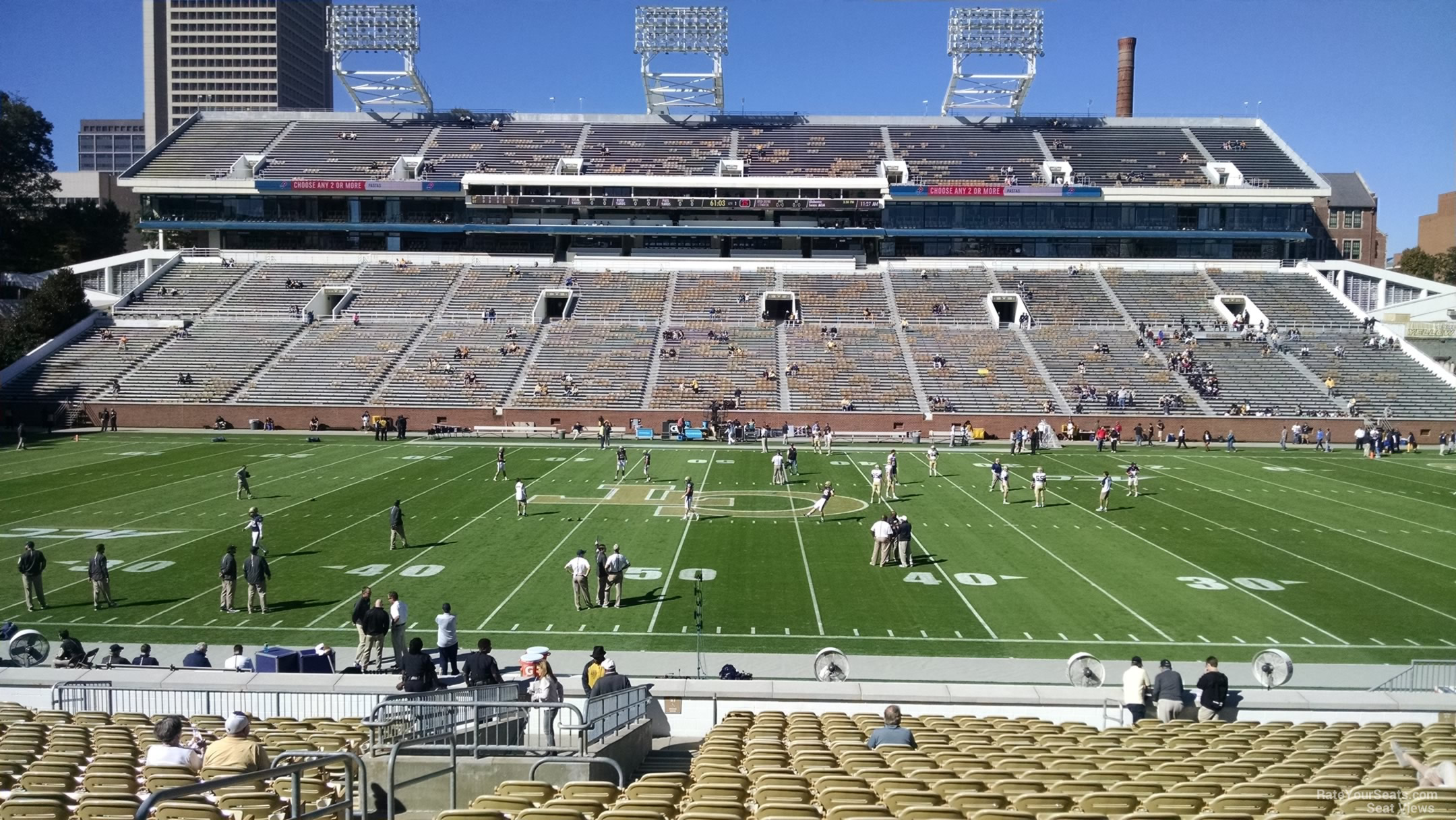 Seating Chart Bobby Dodd Stadium