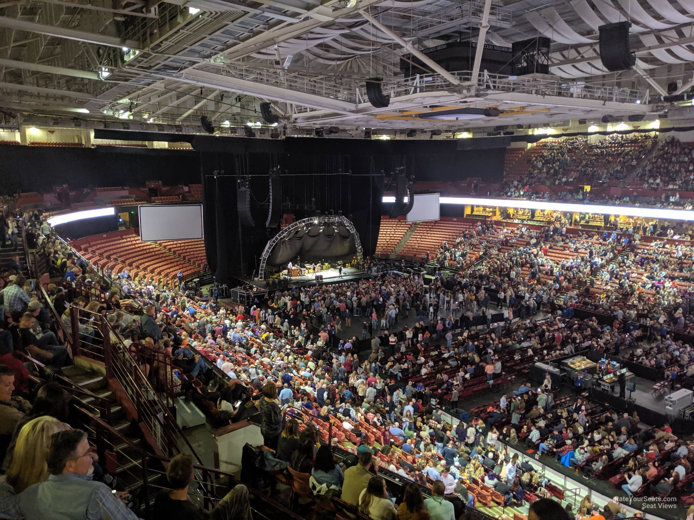 Section 224 at Bon Secours Wellness Arena for Concerts