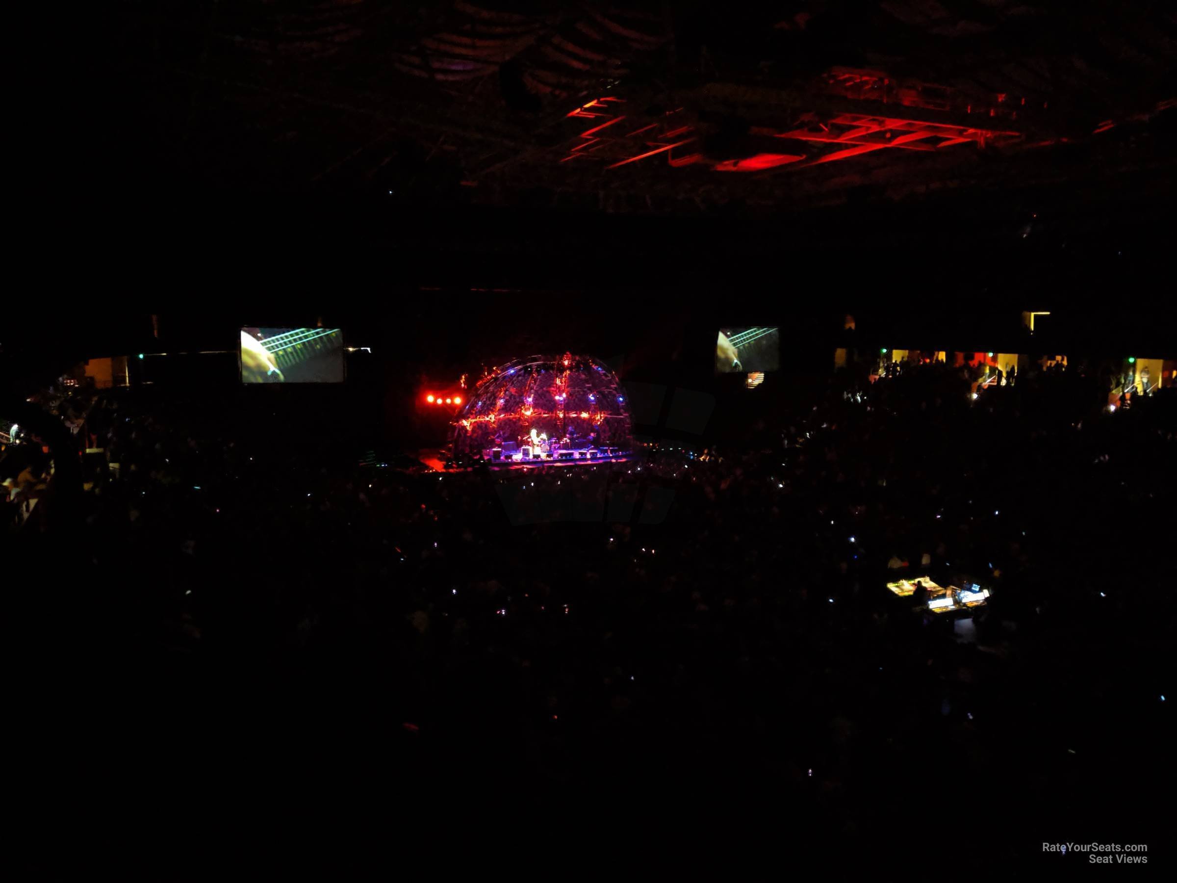 section 226, row a seat view  for concert - bon secours wellness arena