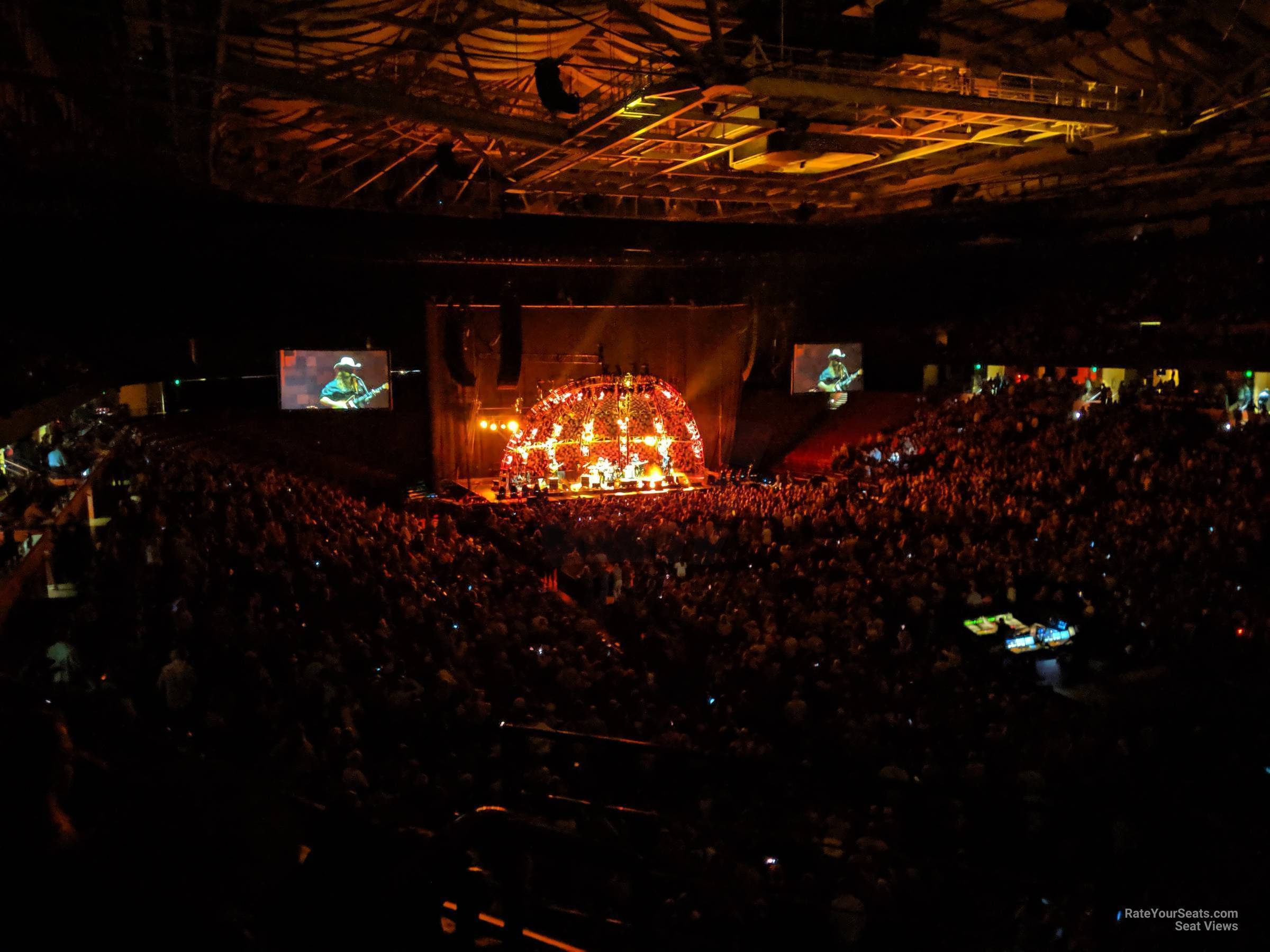 section 227, row a seat view  for concert - bon secours wellness arena