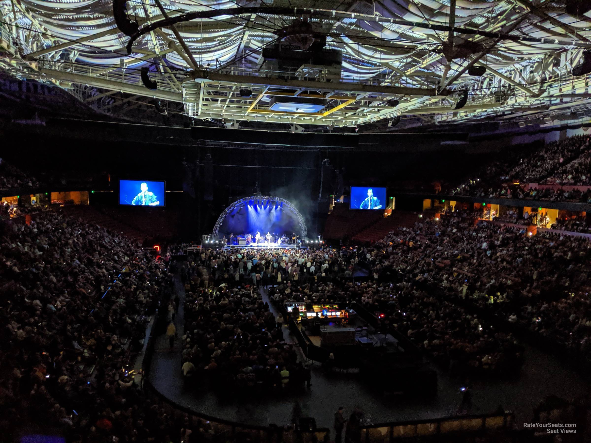 section 227 seat view  for concert - bon secours wellness arena