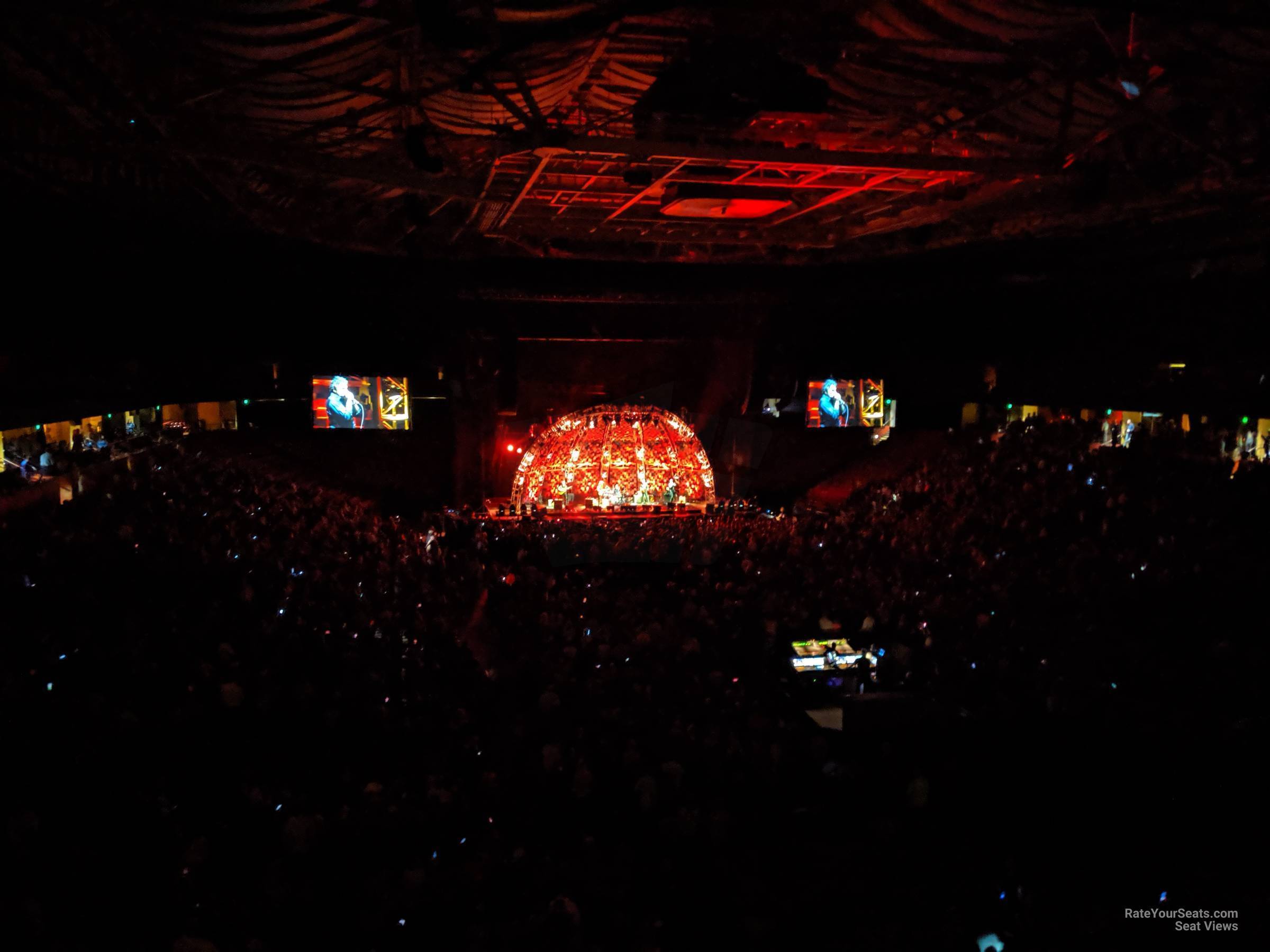 section 228, row a seat view  for concert - bon secours wellness arena