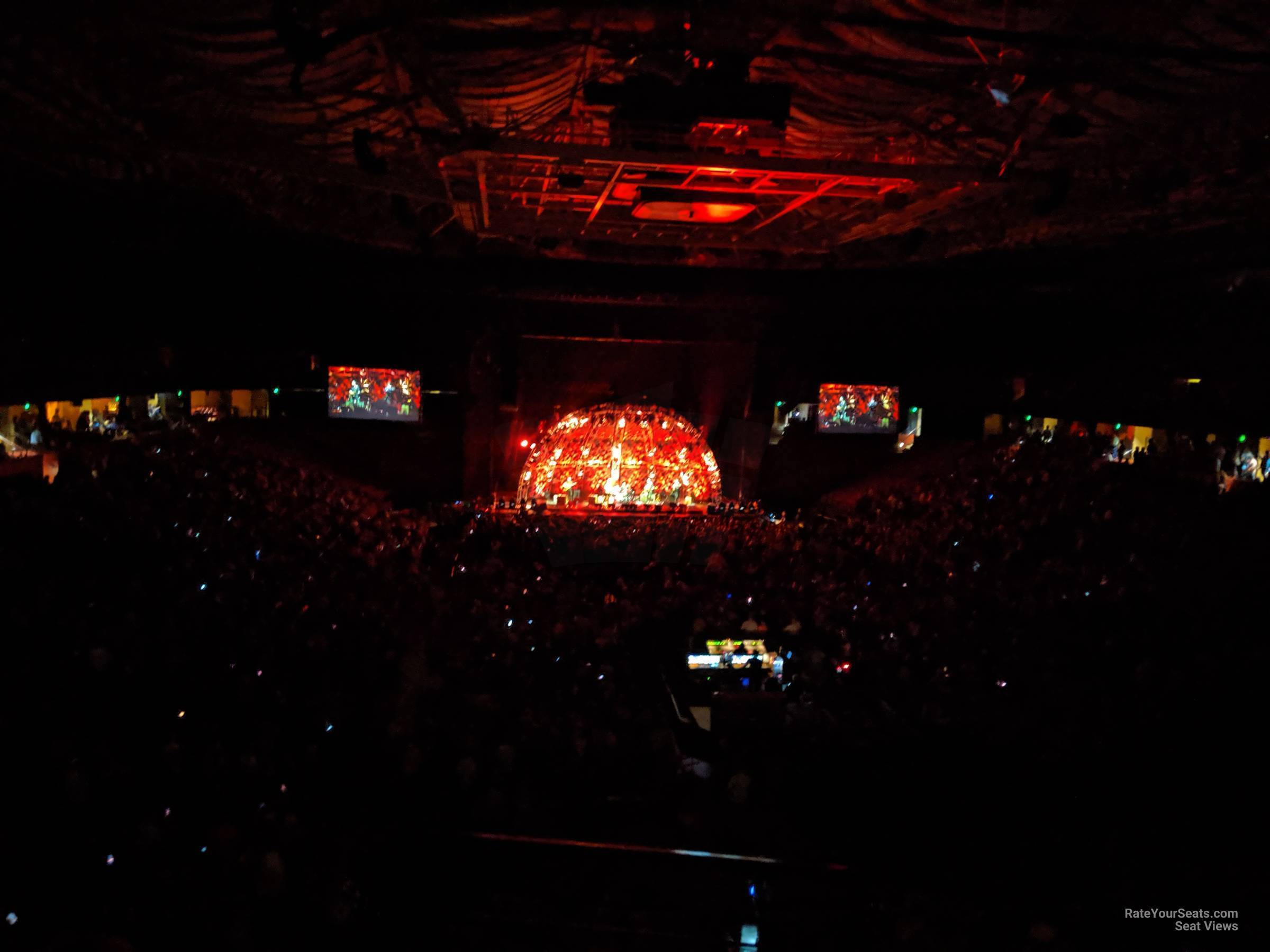 section 229, row a seat view  for concert - bon secours wellness arena