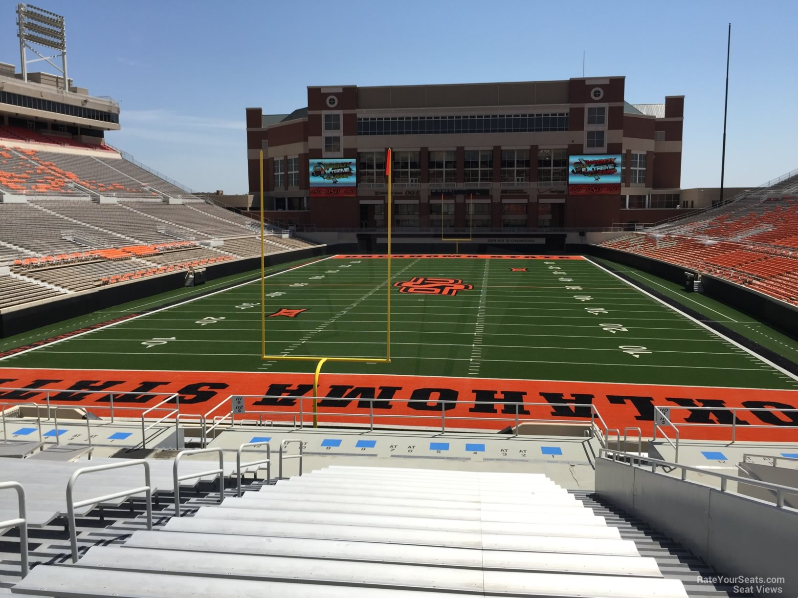 section 215, row 20 seat view  - boone pickens stadium