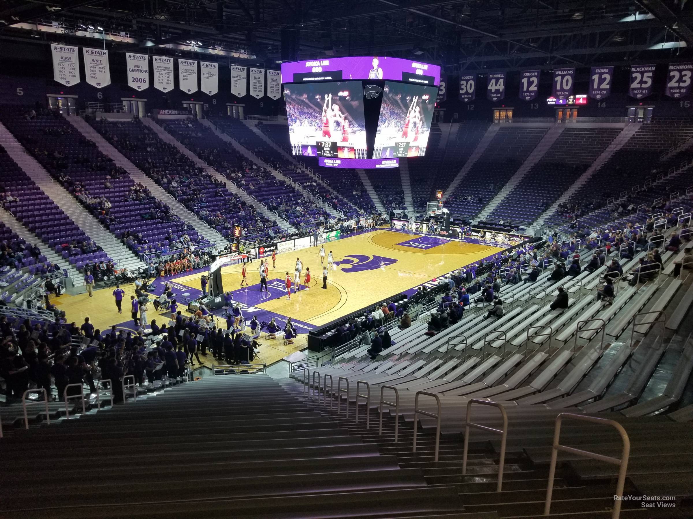 section 23, row 31 seat view  - bramlage coliseum