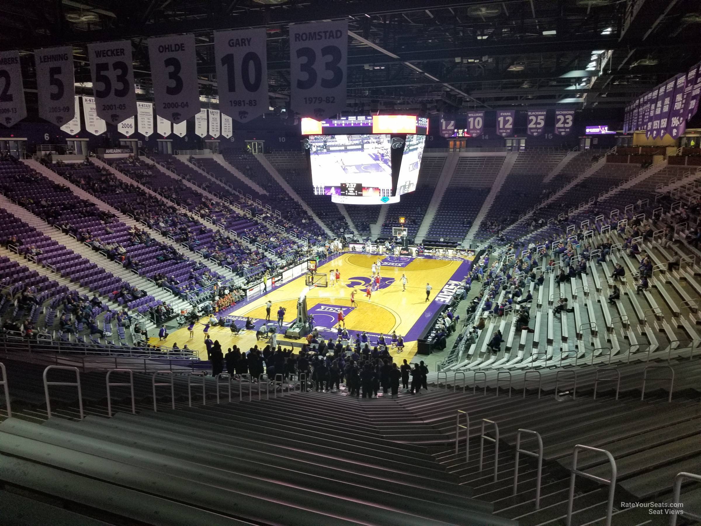 section 24 seat view  - bramlage coliseum