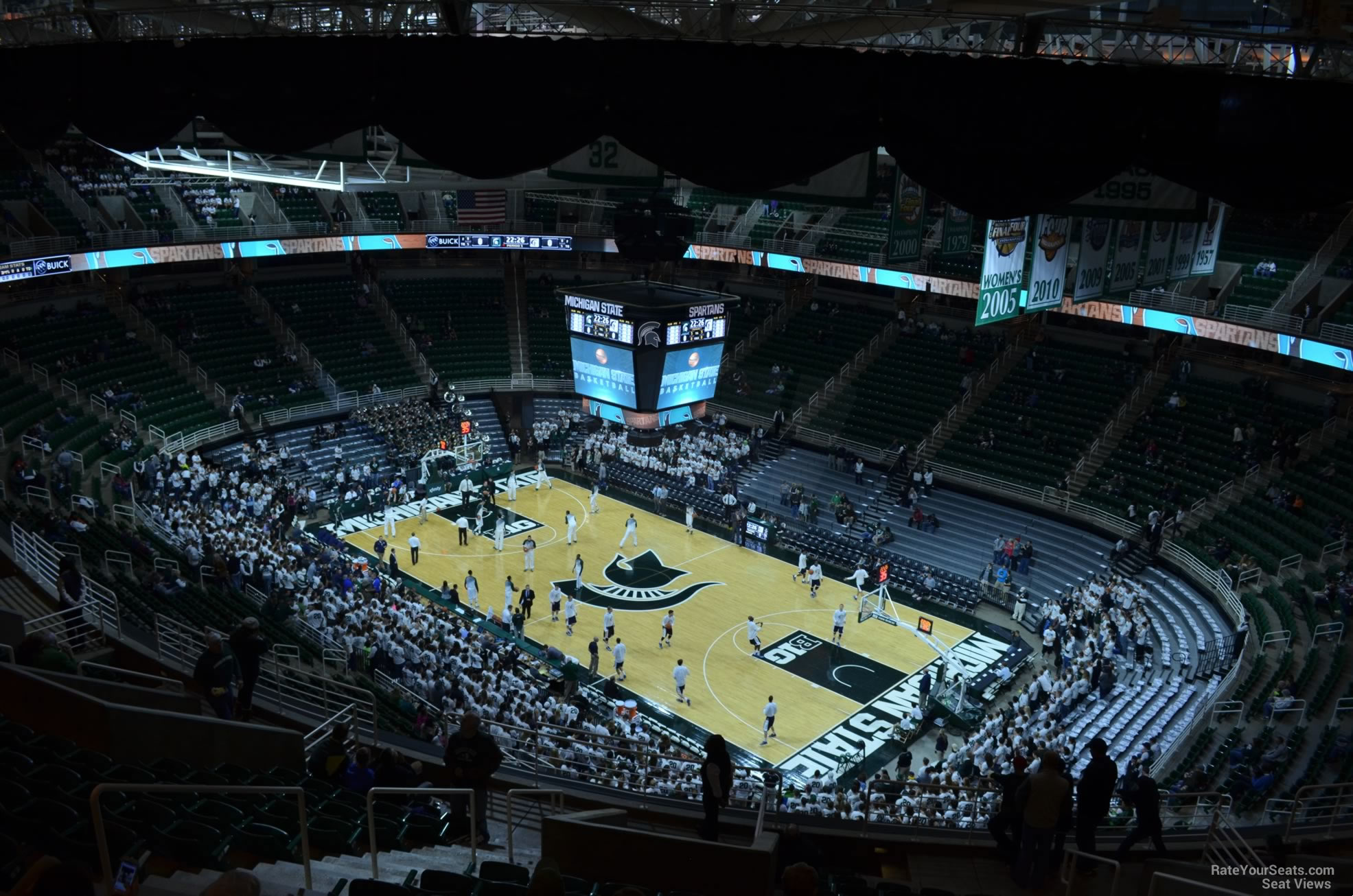 section 205, row 15 seat view  - breslin center