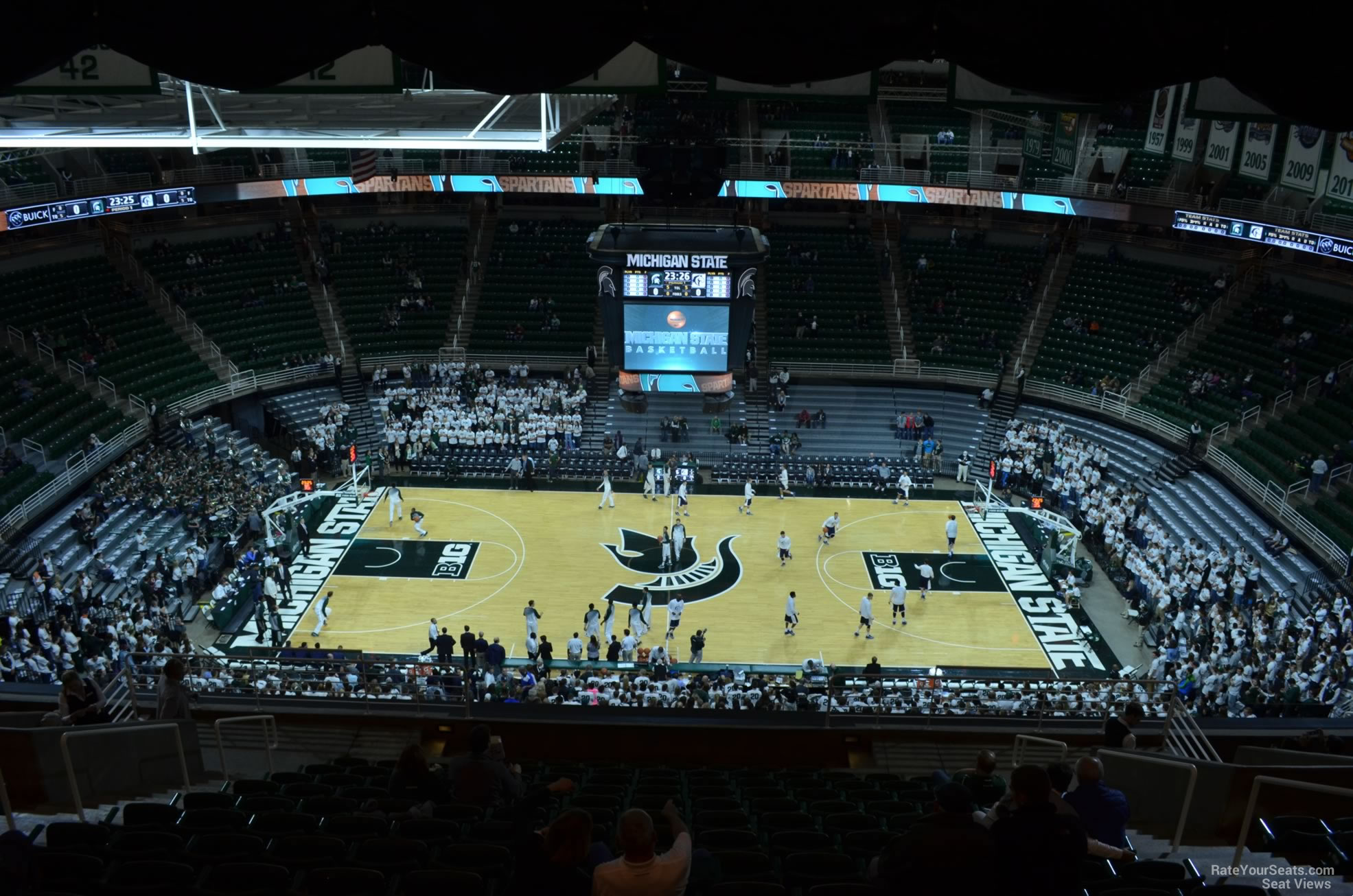 section 209, row 15 seat view  - breslin center
