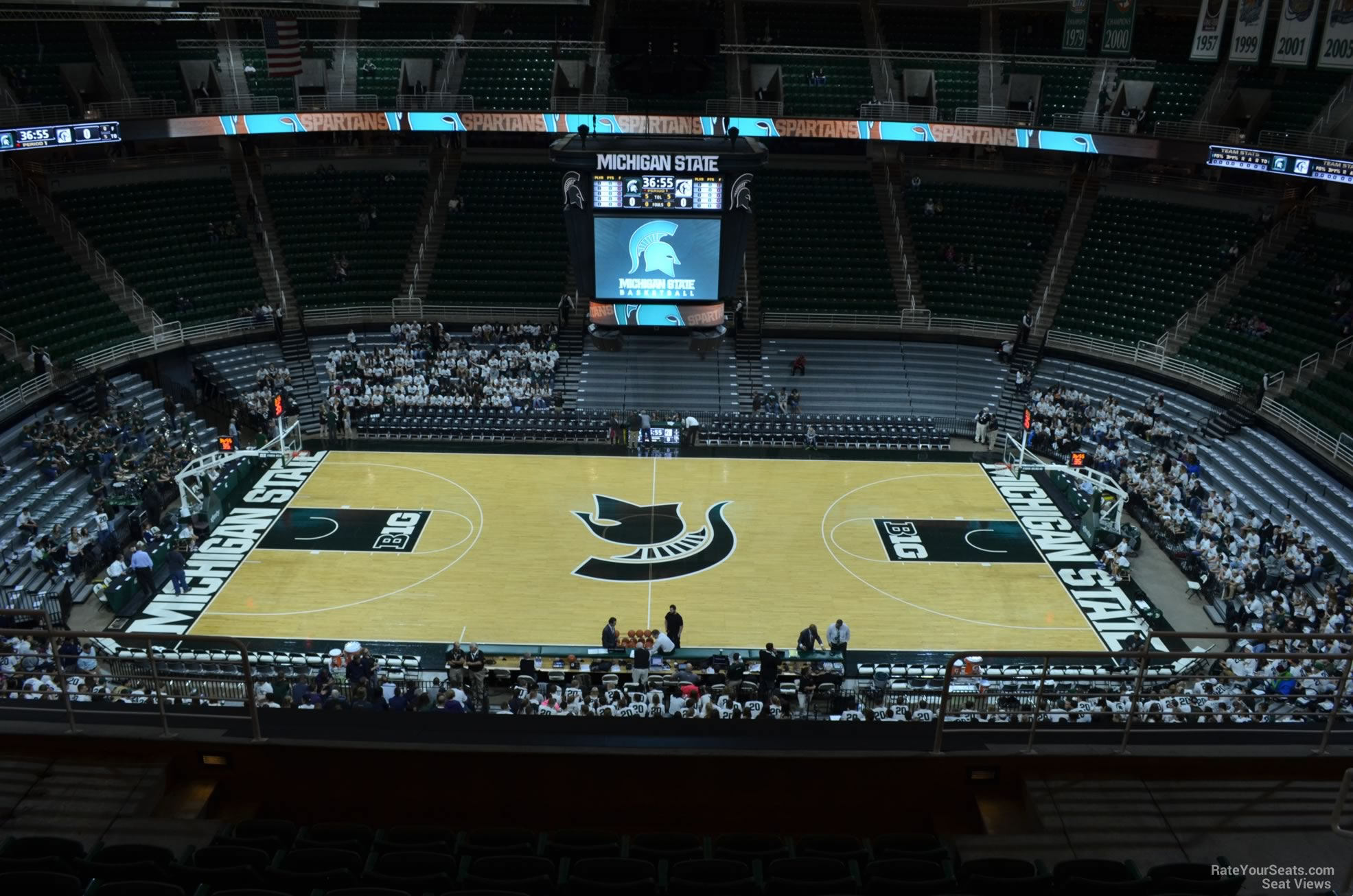 section 209, row 8 seat view - breslin center