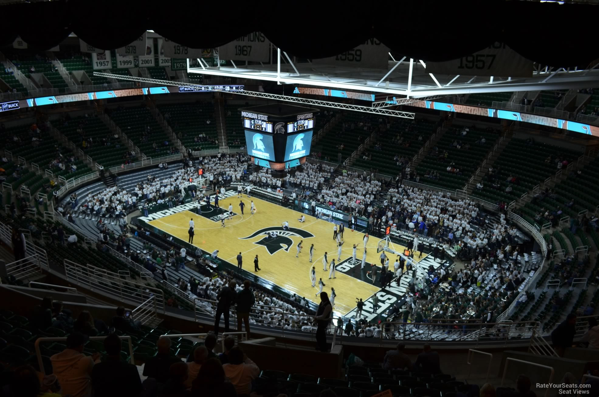 section 223, row 15 seat view  - breslin center