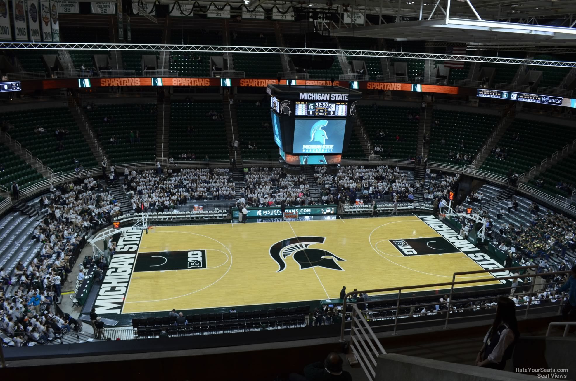 breslin center section 228 rateyourseats com breslin arena seating chart