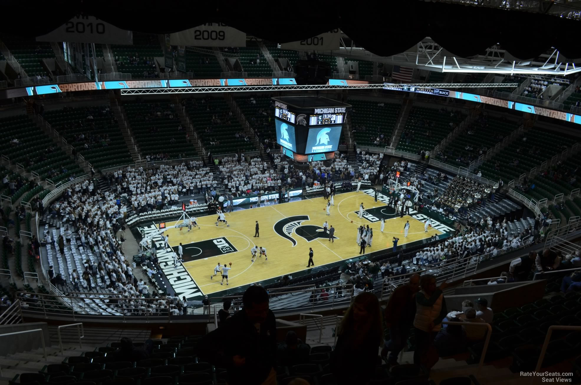 section 230, row 15 seat view  - breslin center