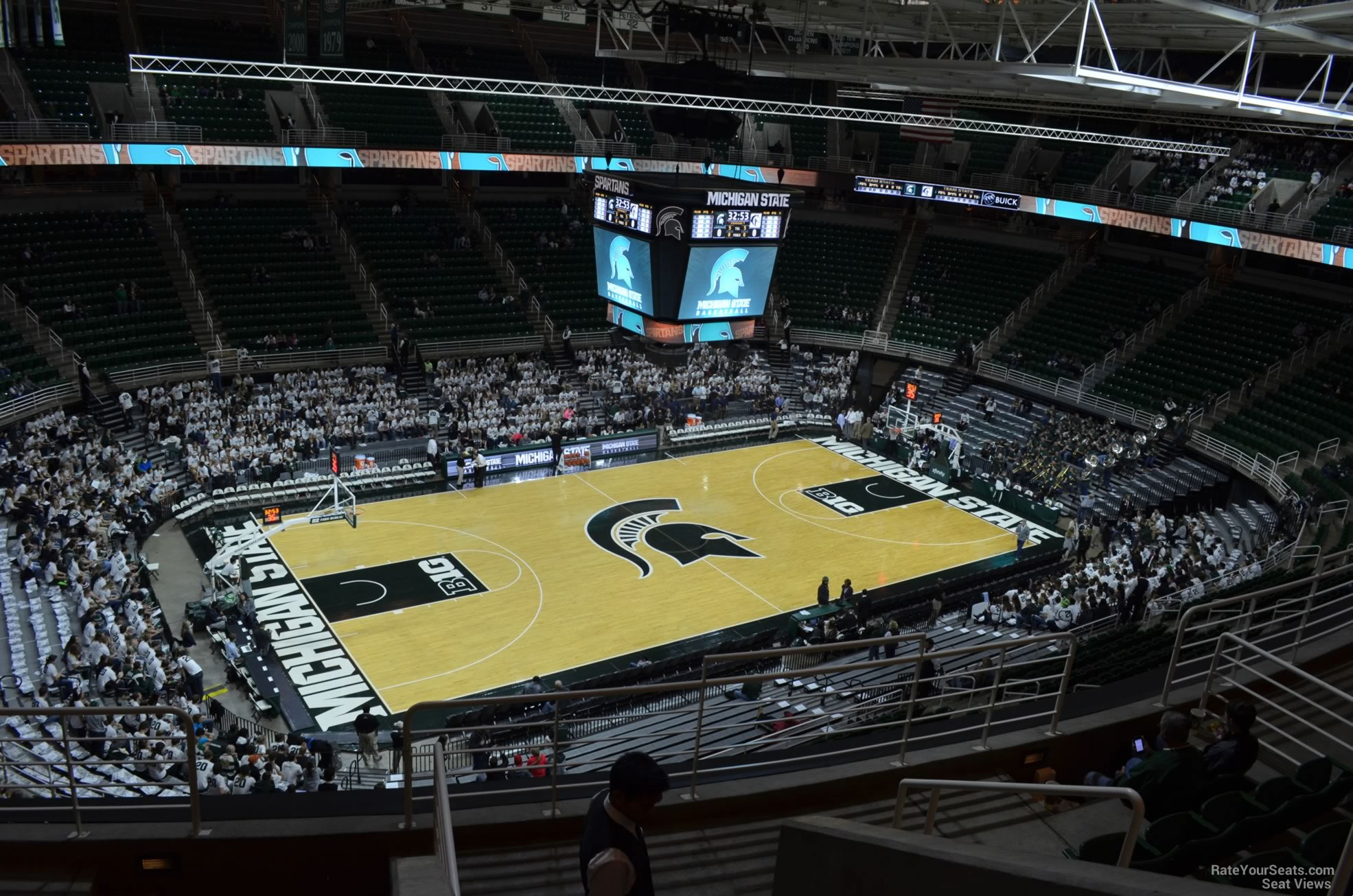 section 230, row 8 seat view  - breslin center