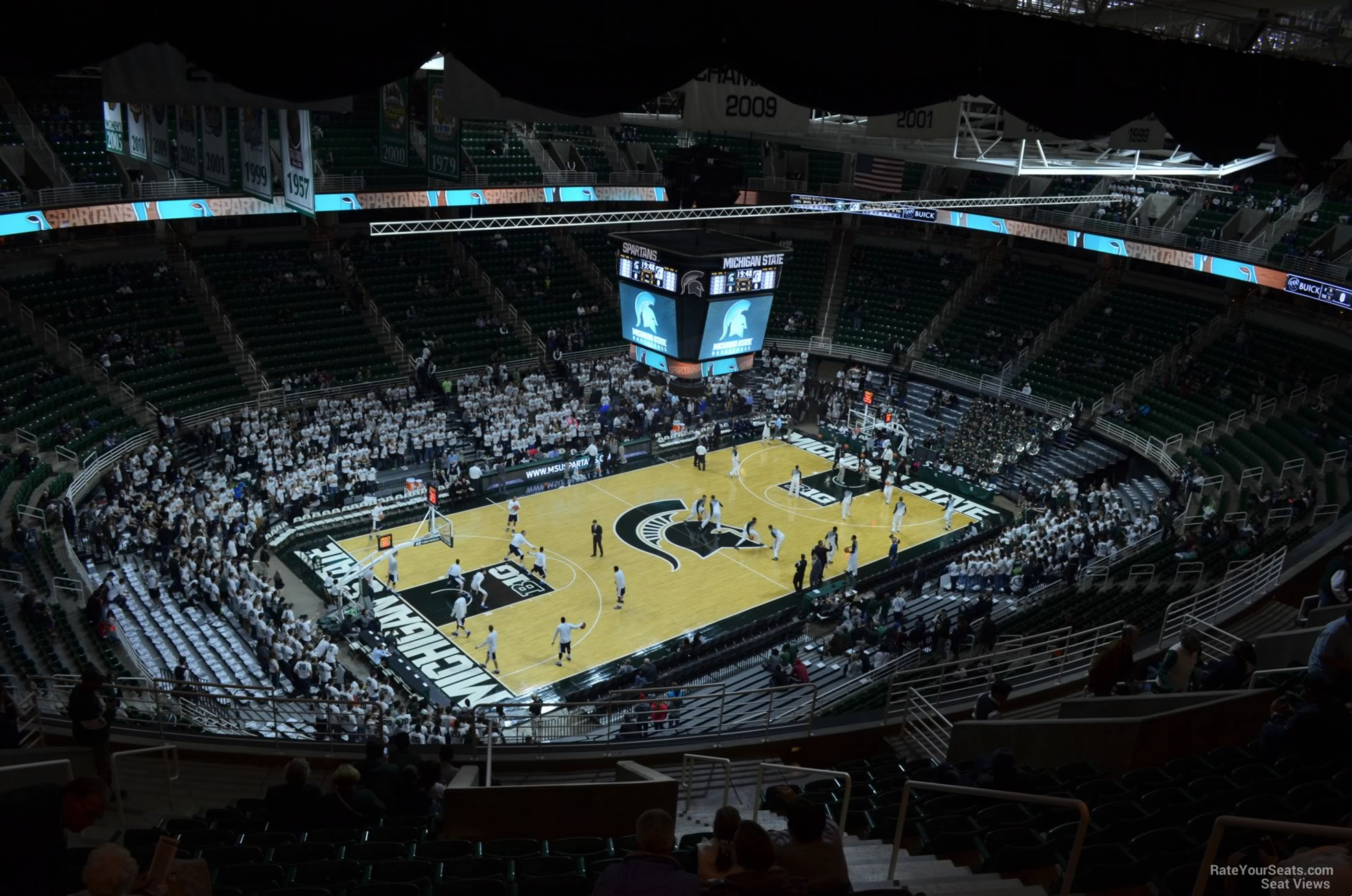 section 231, row 15 seat view  - breslin center