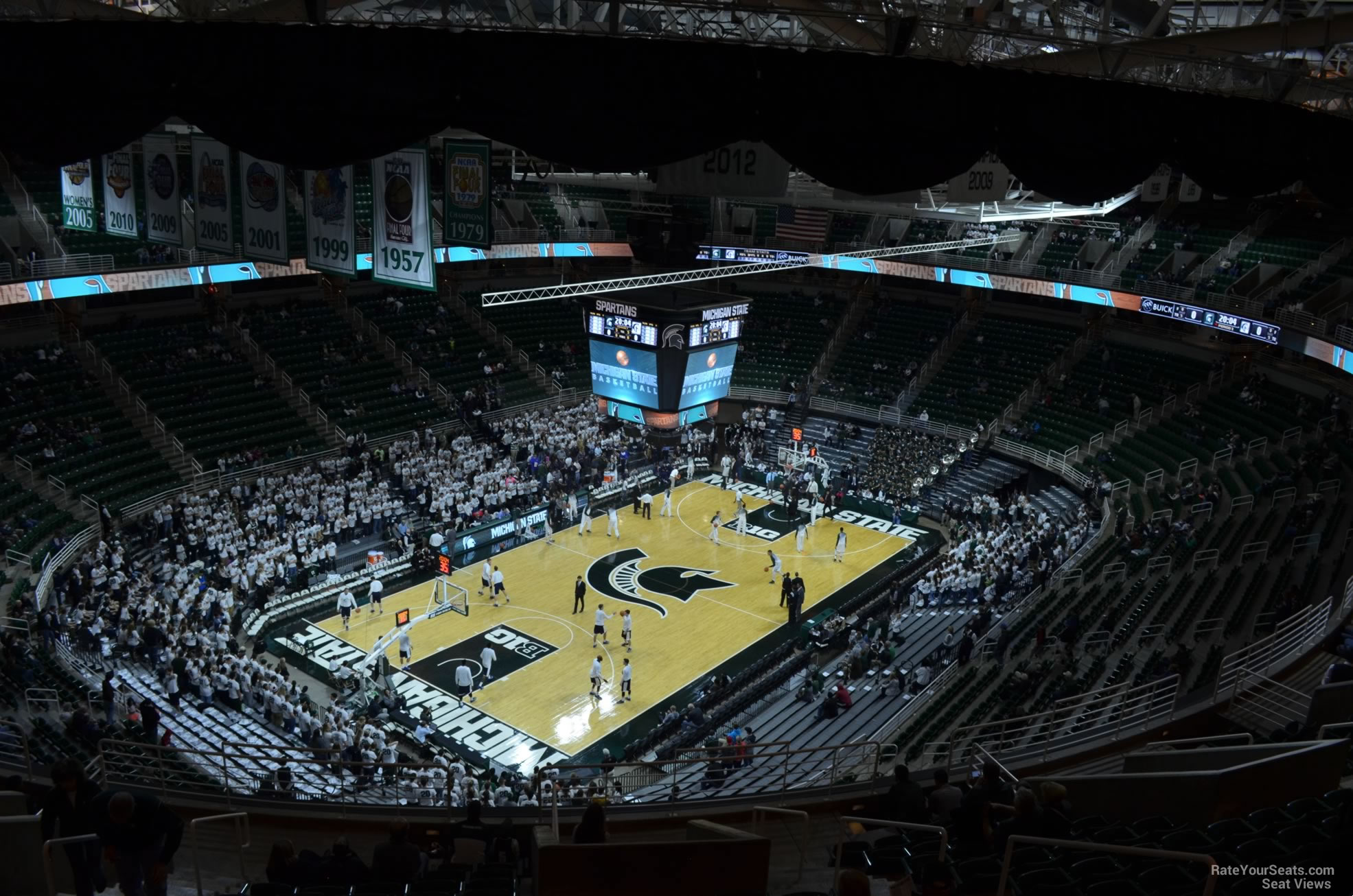 section 232, row 15 seat view  - breslin center